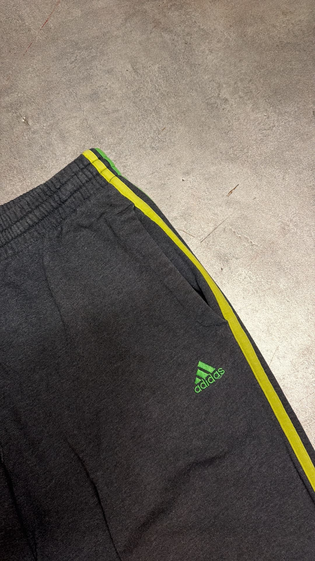 Adidas PE Jogger Grey/Green — 3