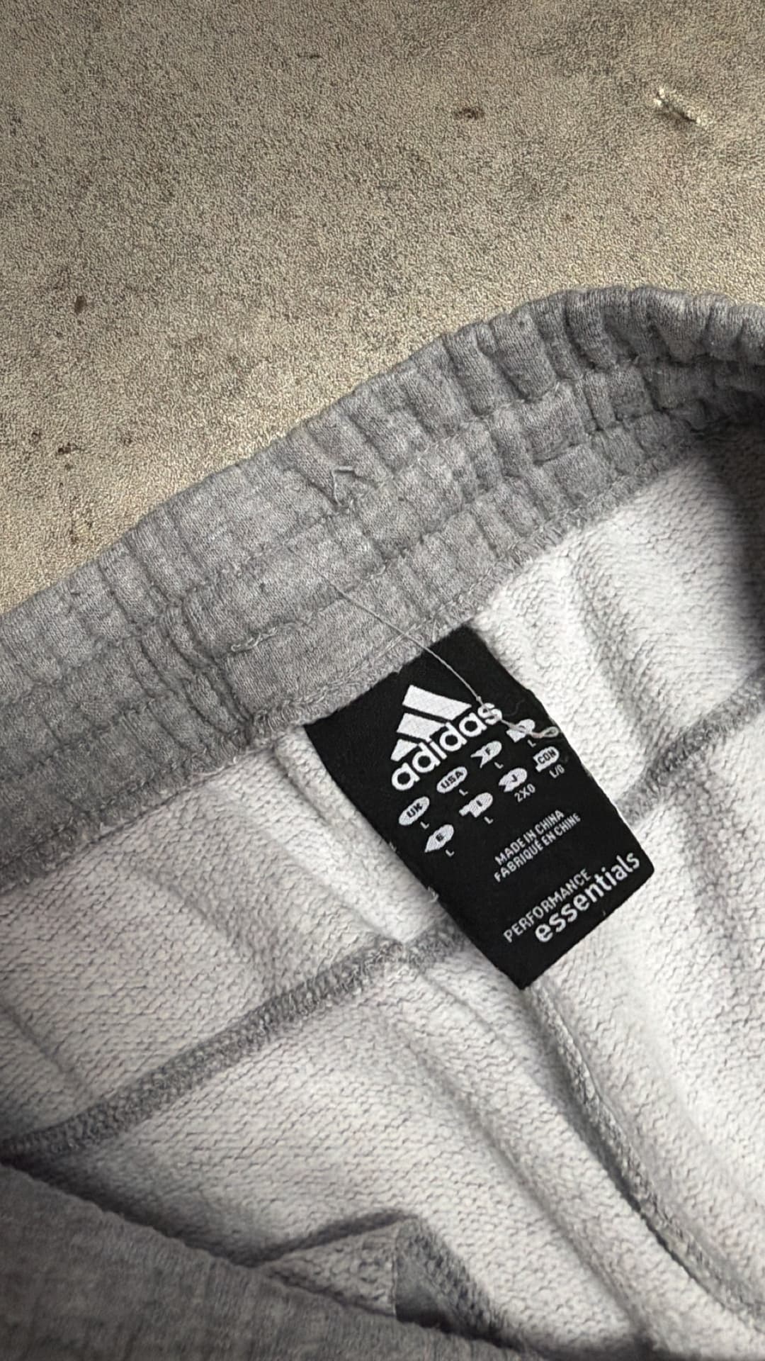 Adidas PE Jogger Grey/Black — 4