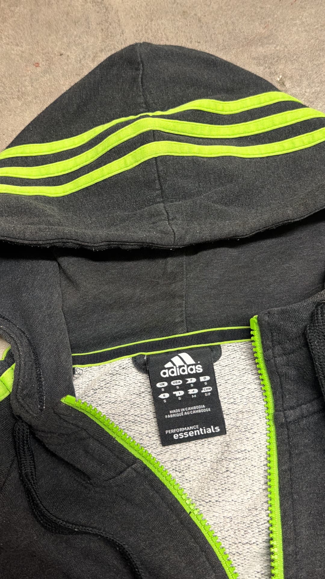 Adidas PE Zip-Up Grey — 4
