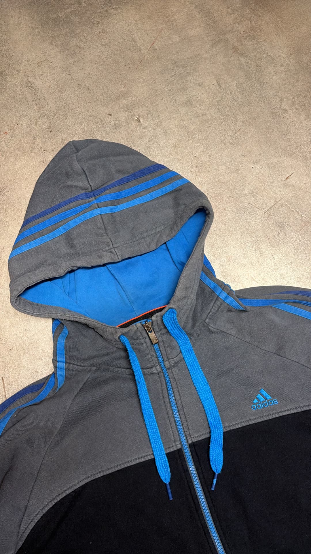 Adidas PE Zip-Up Black — 3