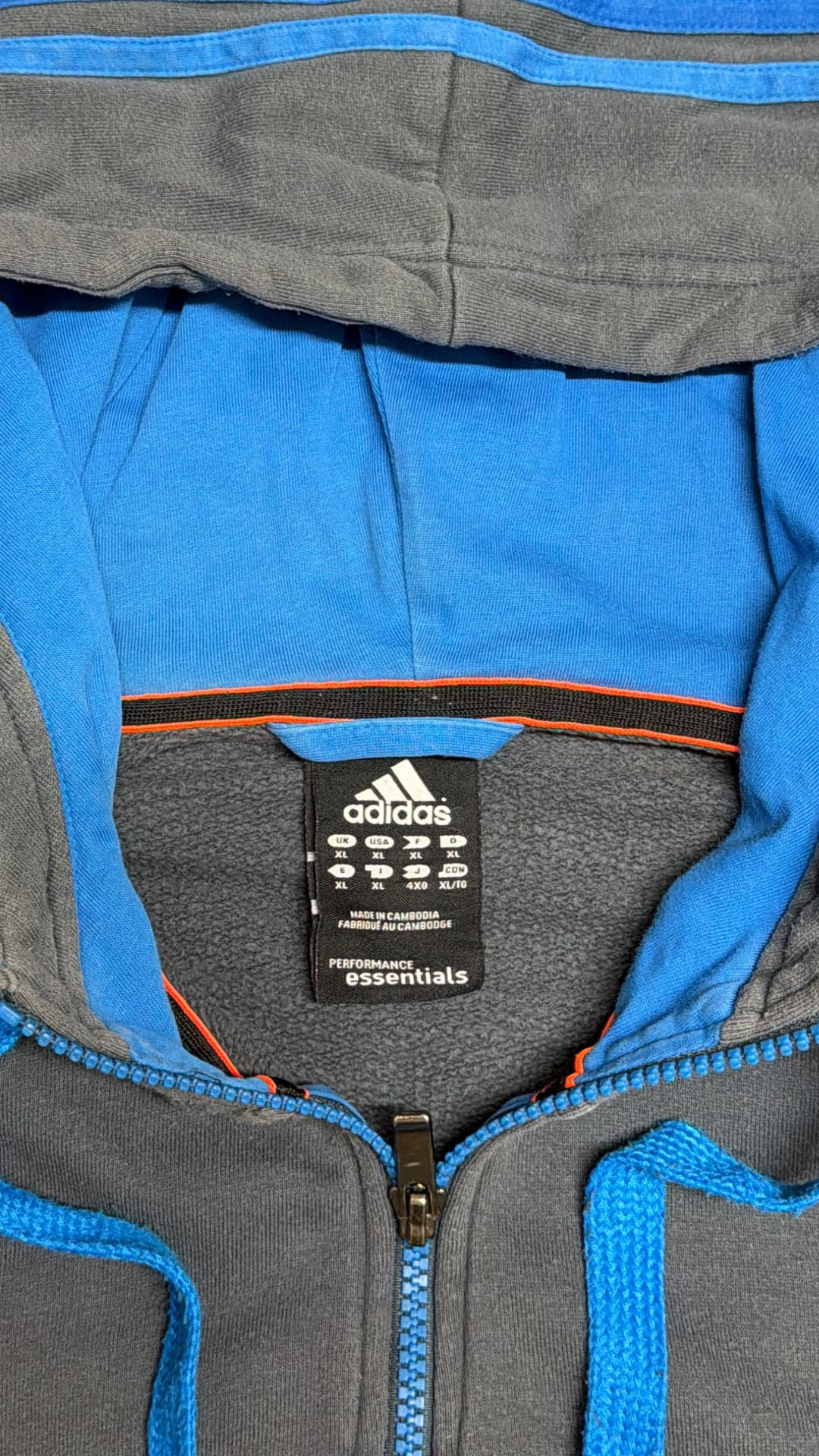 Adidas PE Zip-Up Black — 4