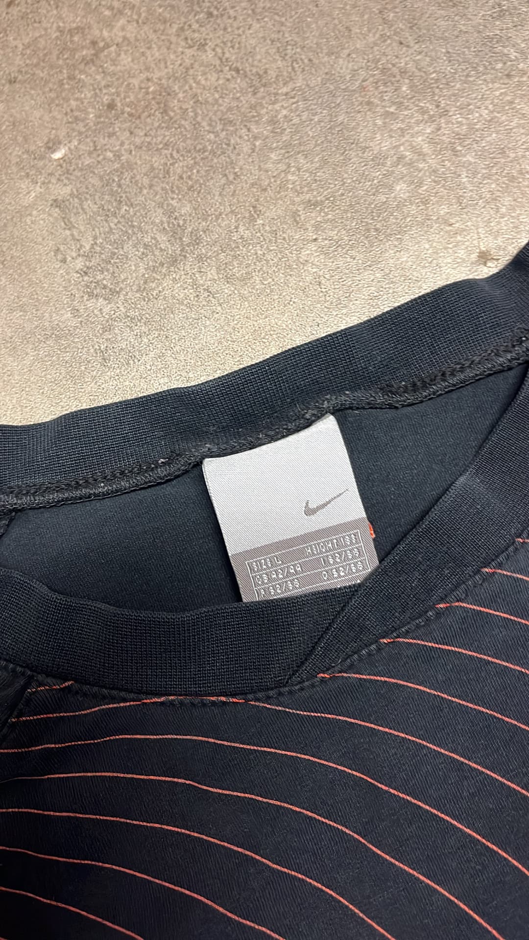 Nike Tn T-Shirt Black/Orange — 8