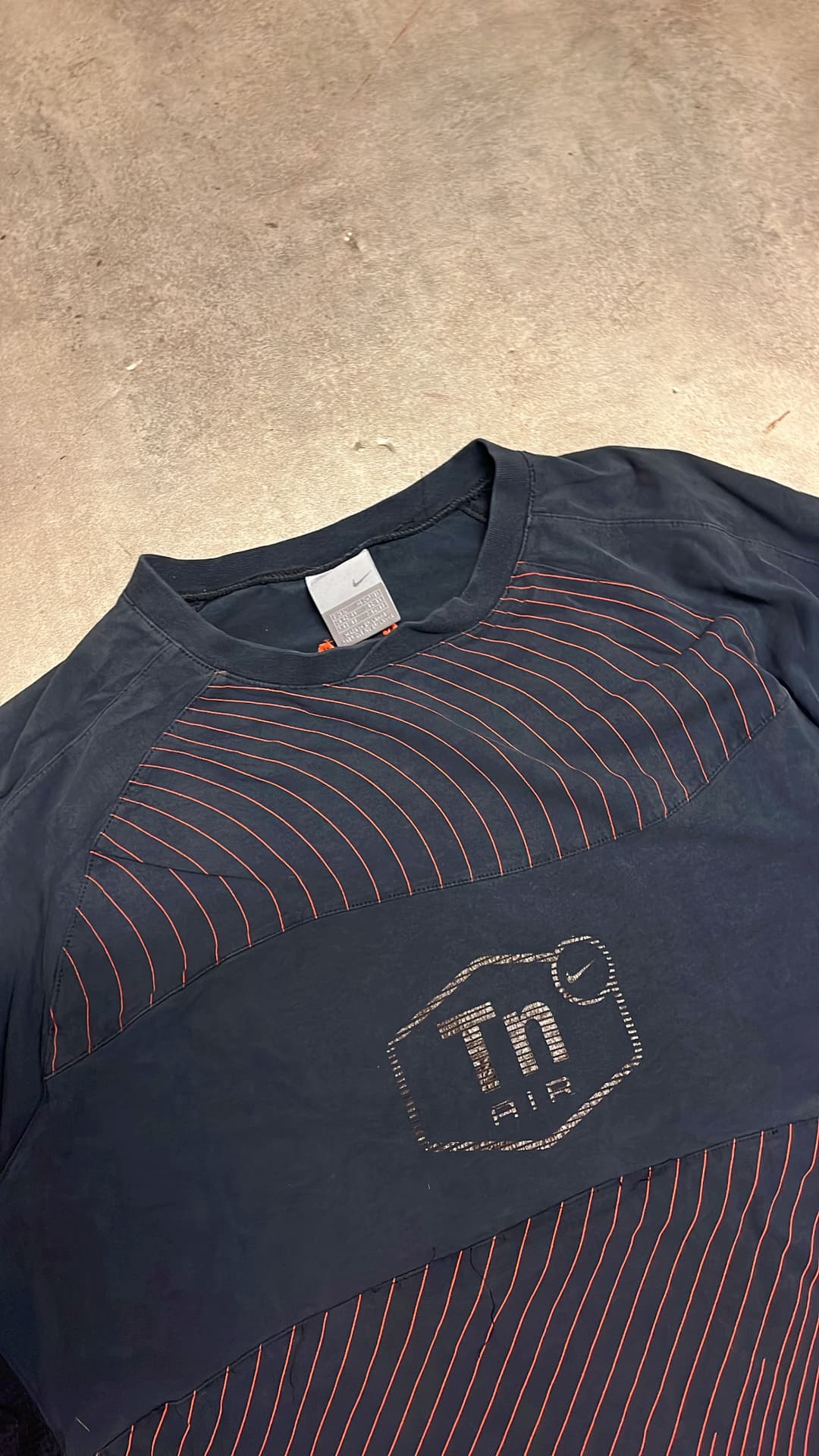 Nike Tn T-Shirt Black/Orange — 3