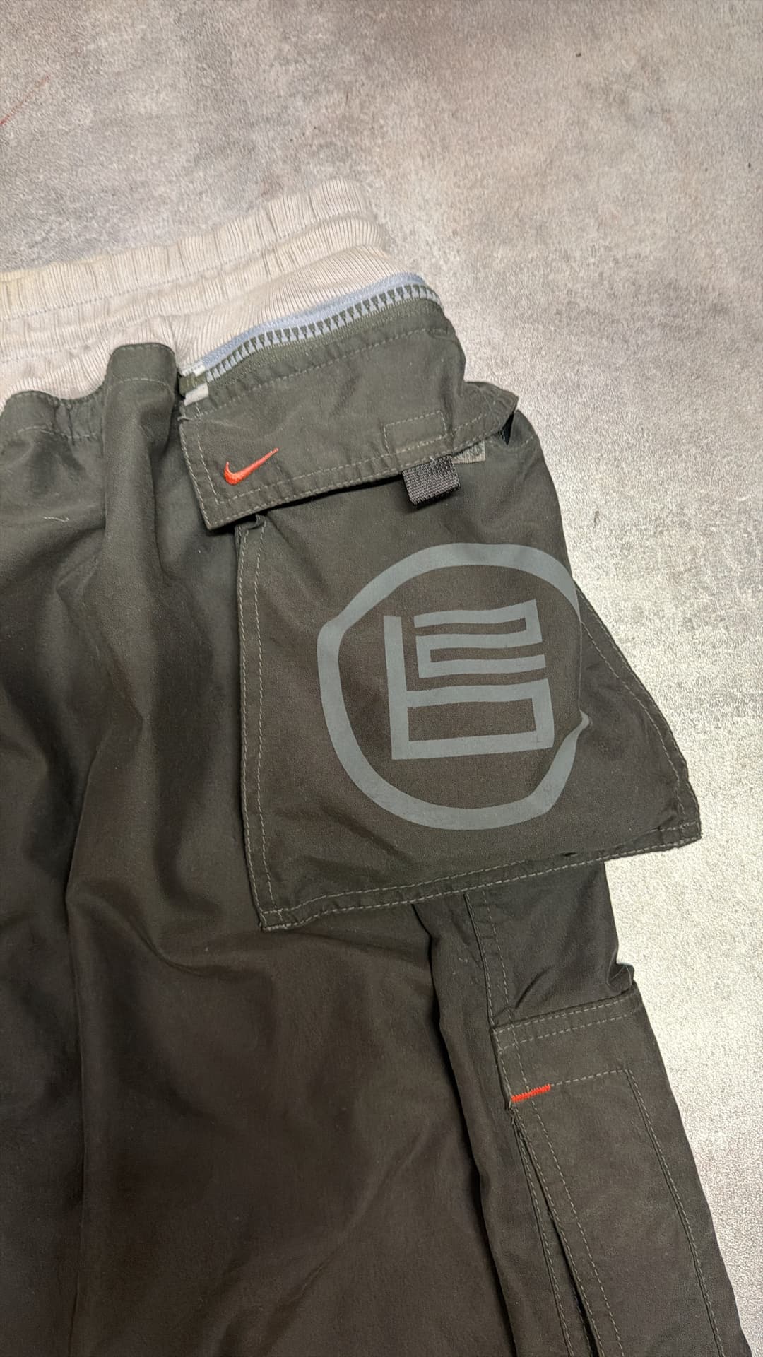 Nike B2 Shorts Olive — 3