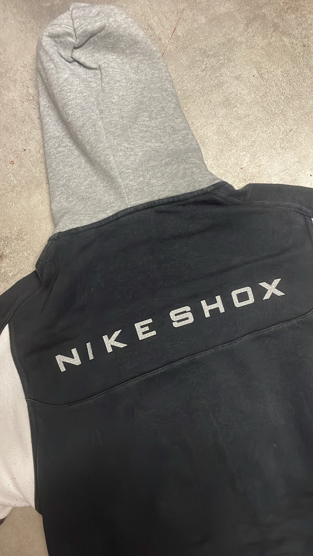 Nike Shox Zip-Up Black/Grey — 5