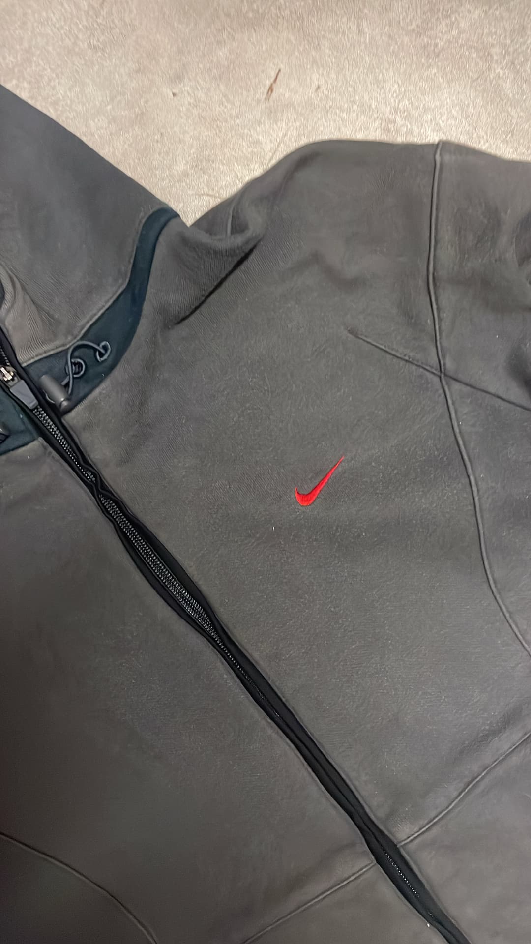 Nike Shox Zip-Up Grey — 3