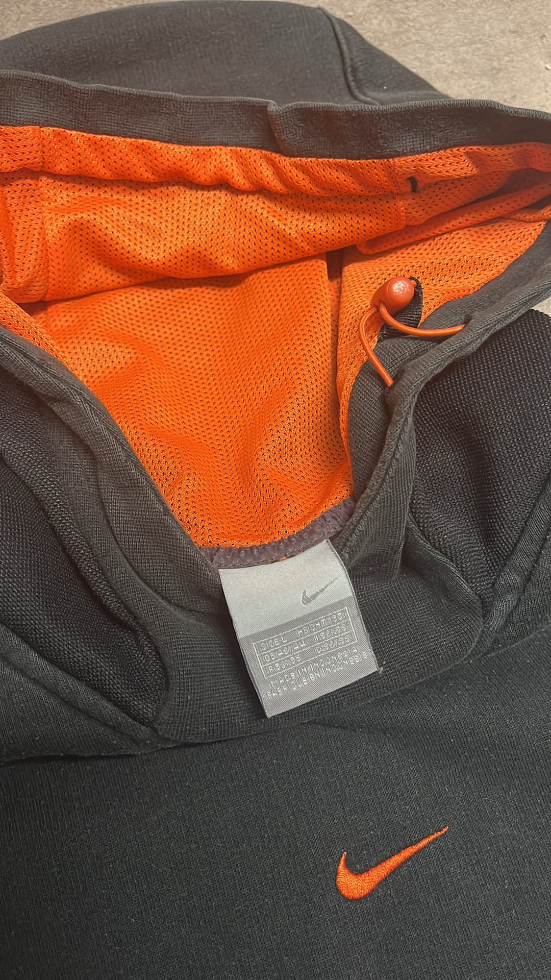 Nike Shox Hoodie Black/Orange — 7
