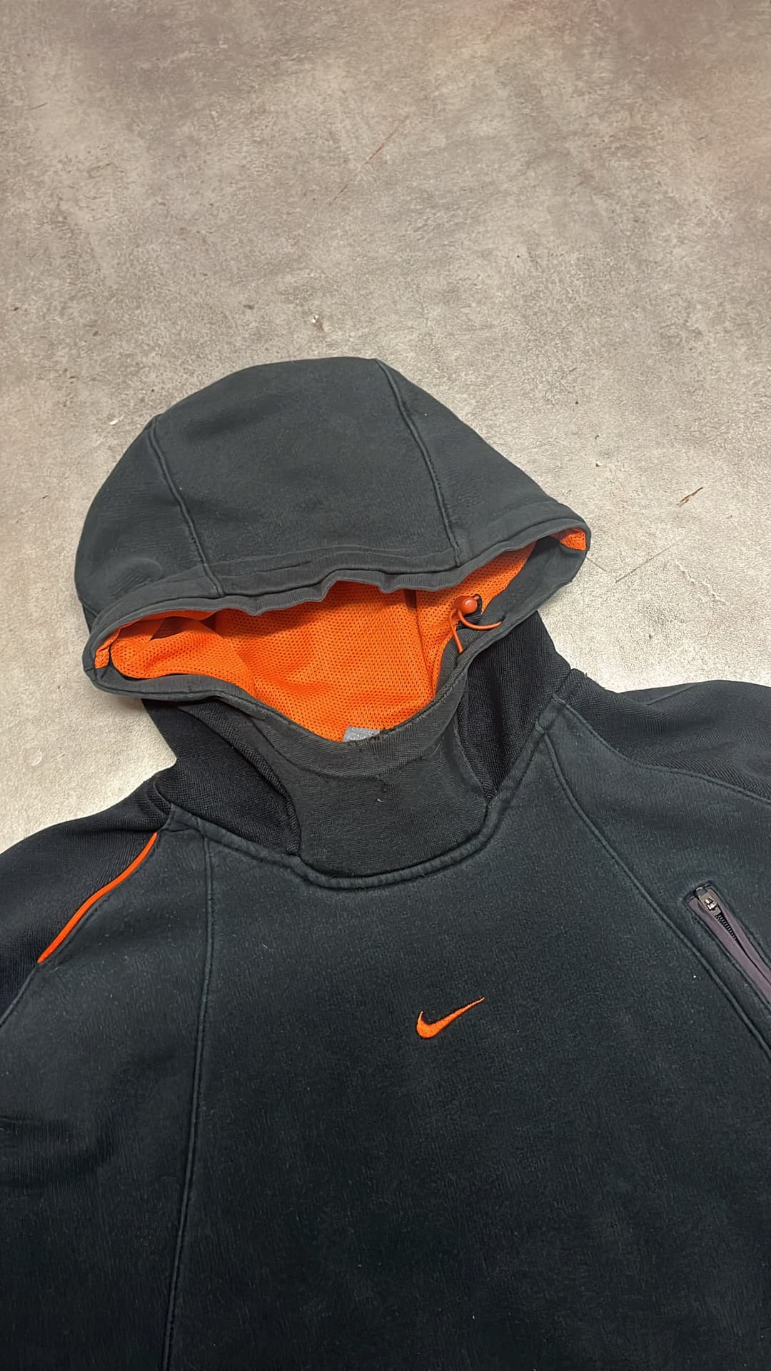 Nike Shox Hoodie Black/Orange — 3