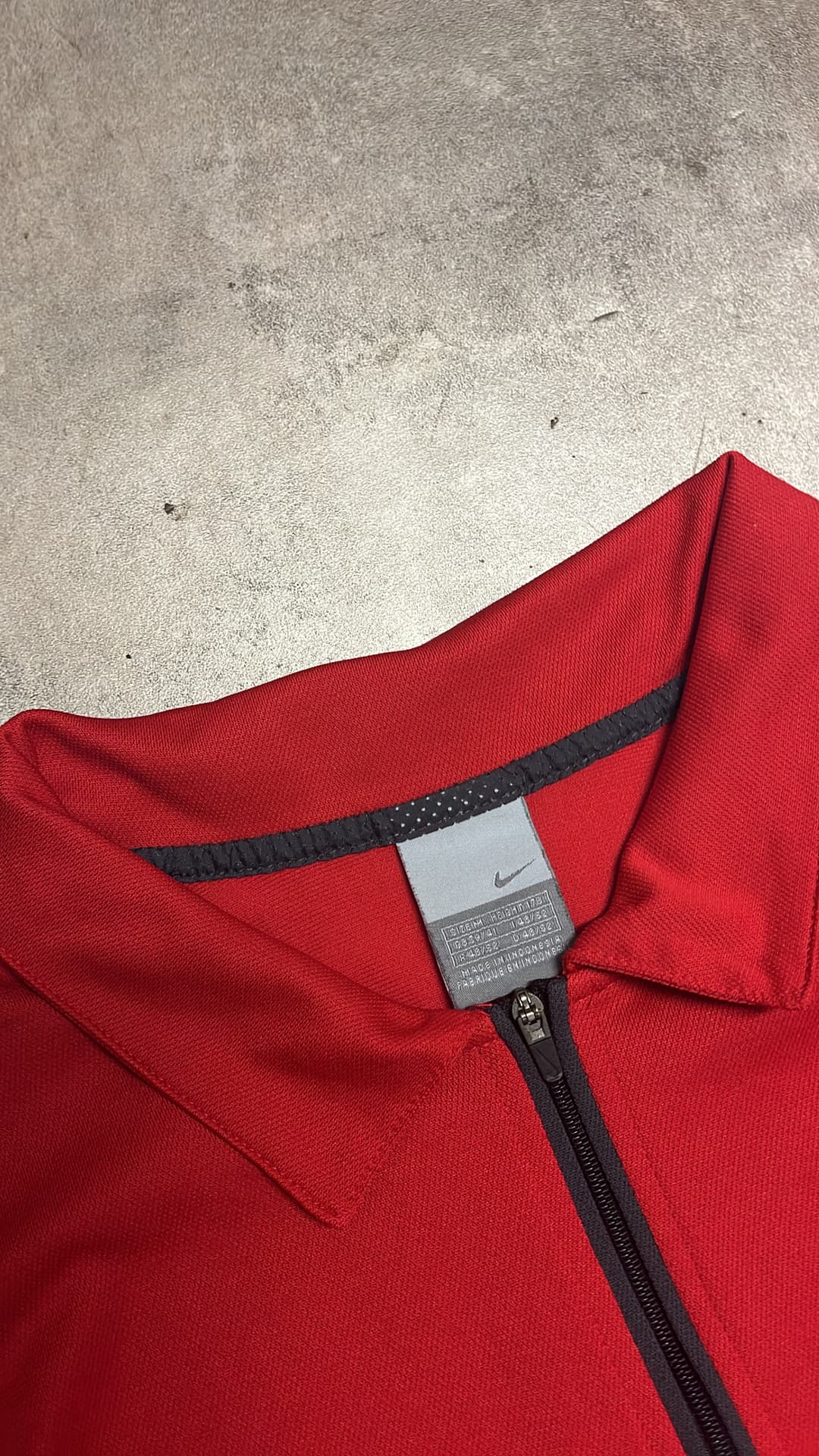 Nike Shox Poloshirt Red — 4