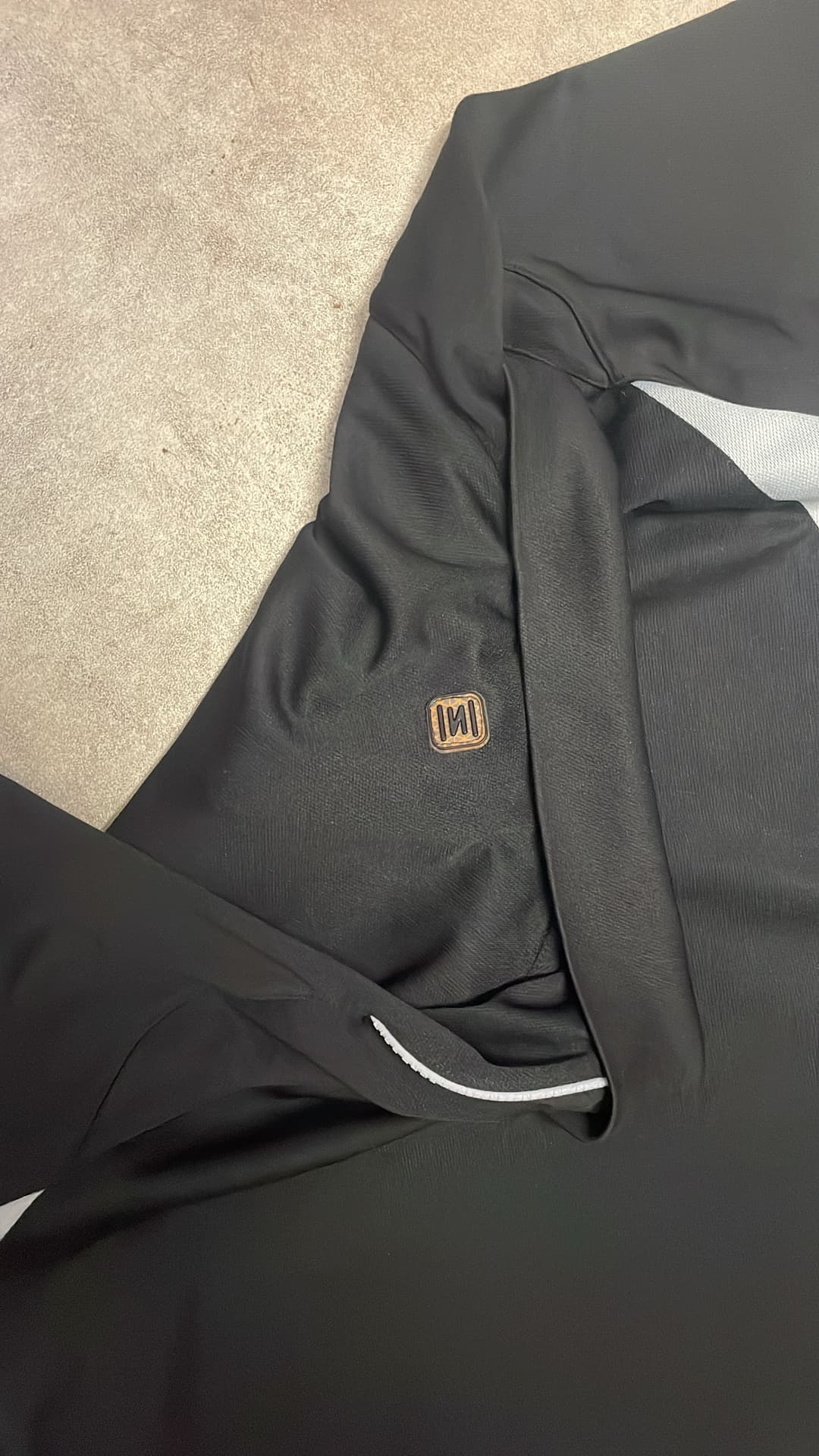 Nike Shox Poloshirt Black/Grey — 3