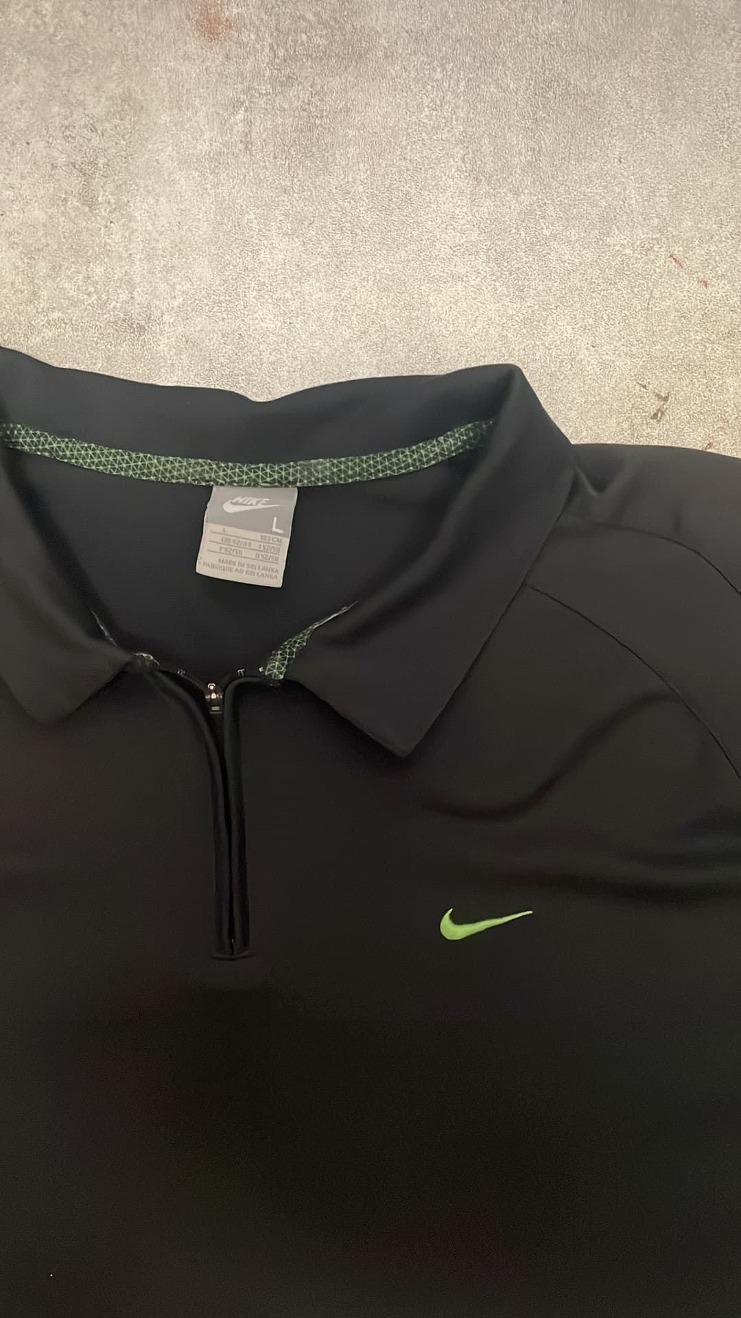 Nike Shox Poloshirt Black/Dark-Grey — 4