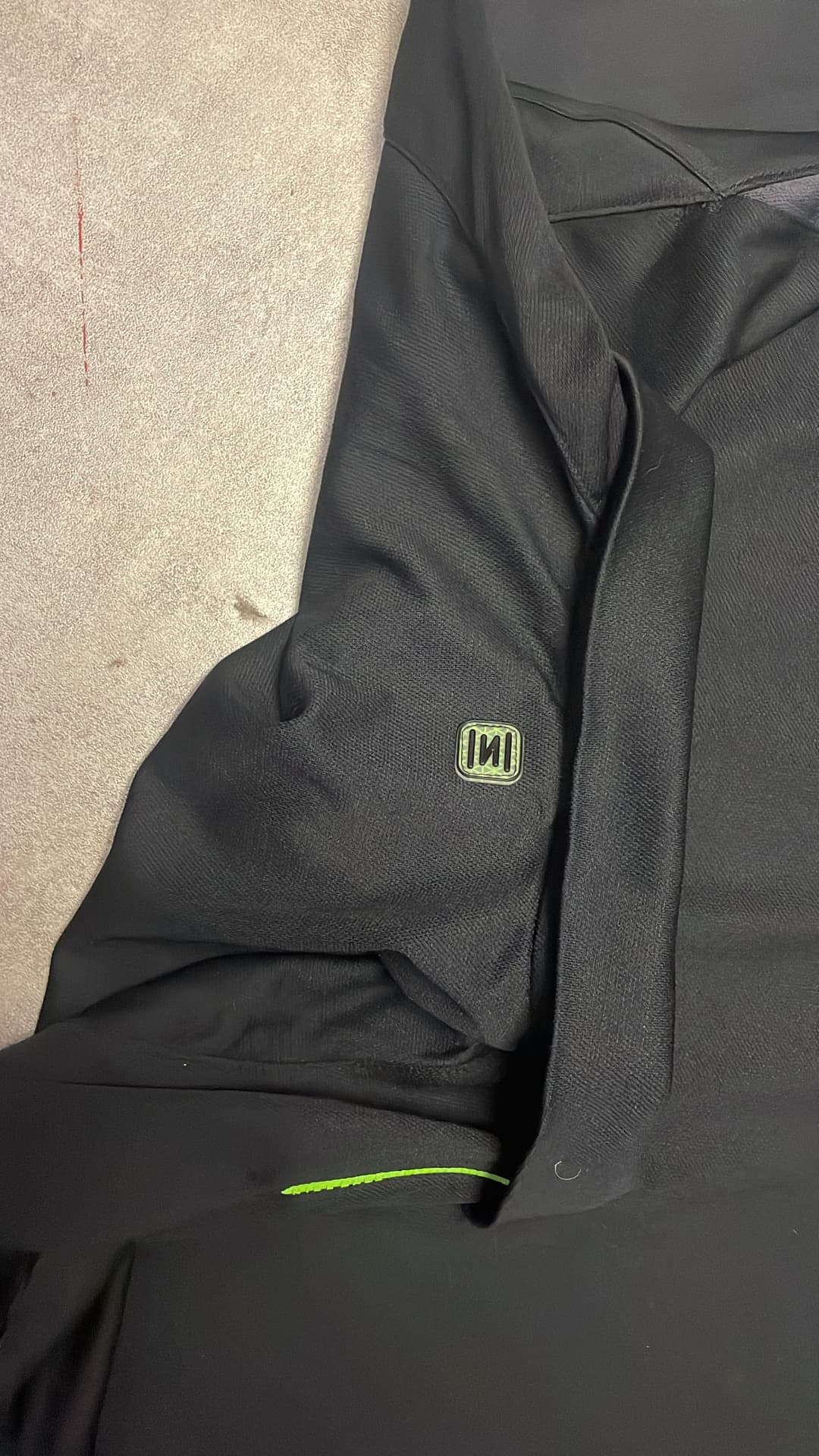 Nike Shox Poloshirt Black/Dark-Grey — 3