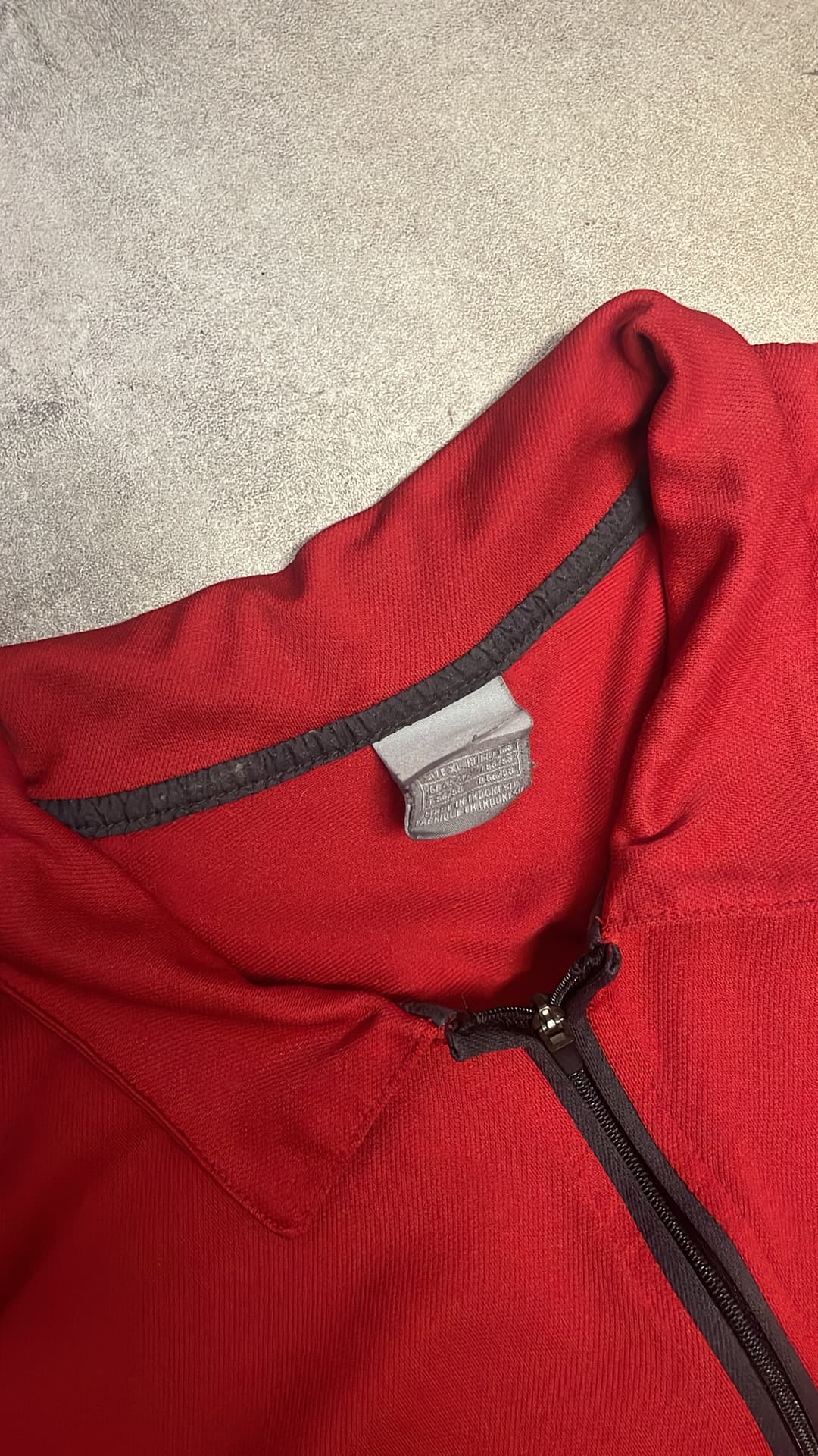 Nike Shox Poloshirt Red — 4