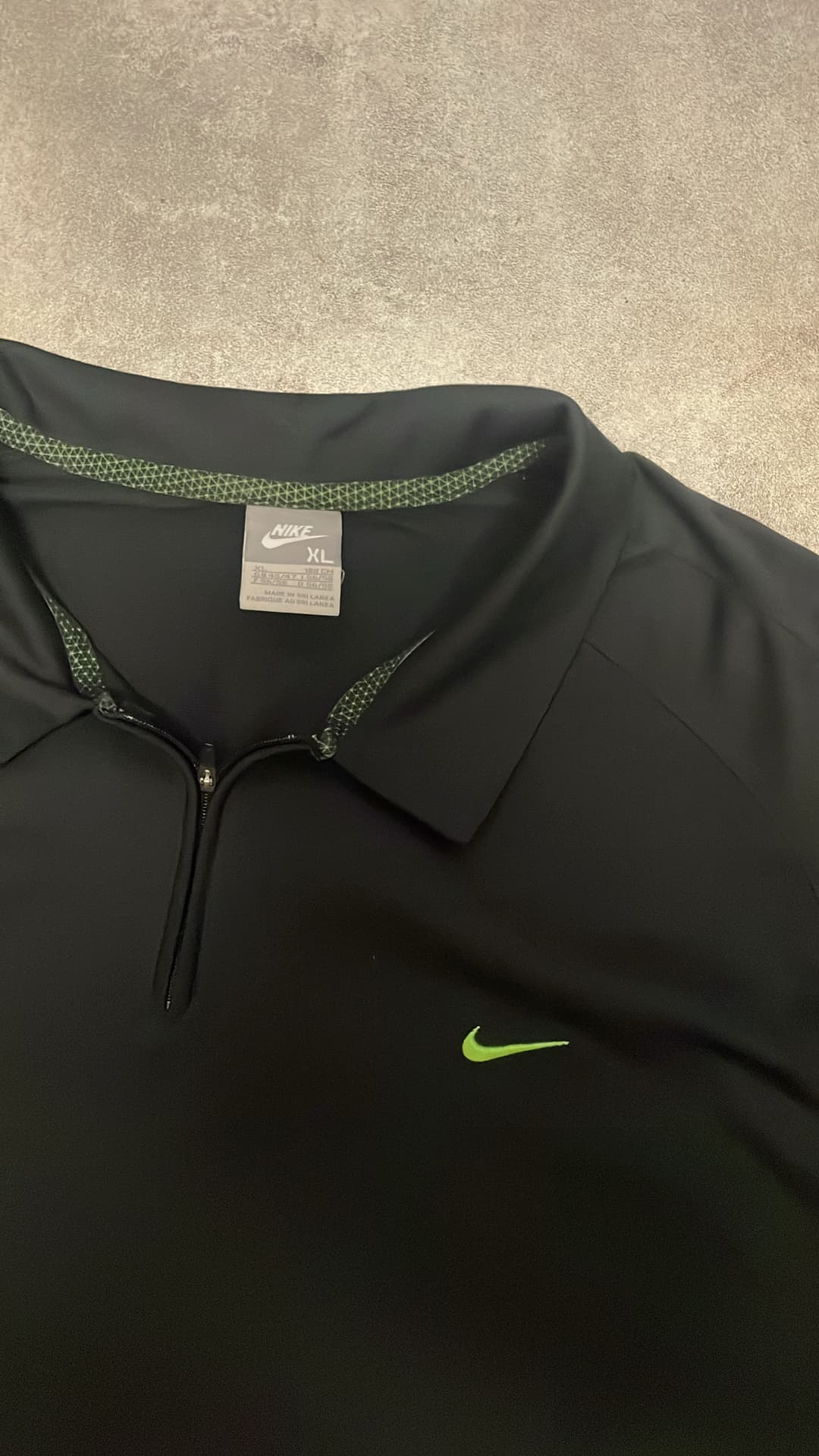 Nike Shox Poloshirt Black/Dark-Grey — 4
