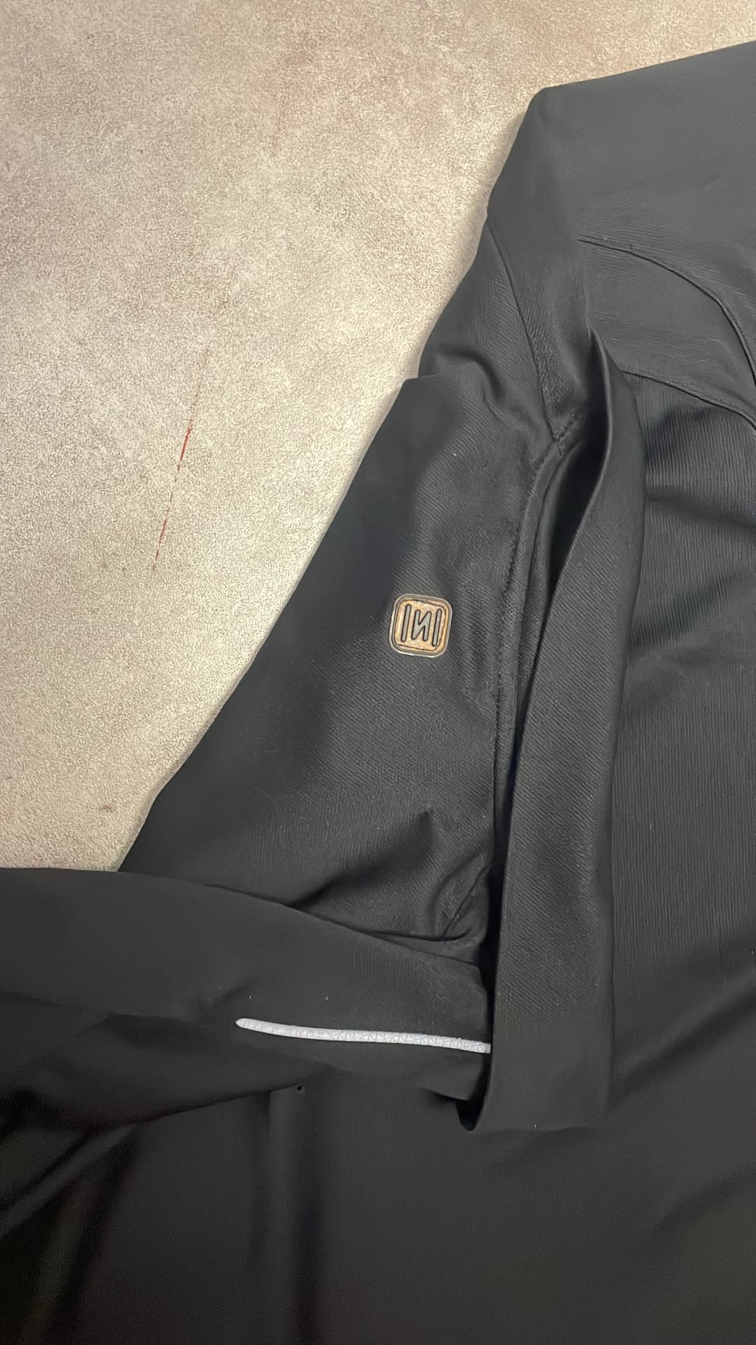 Nike Shox Poloshirt Black/Grey — 3
