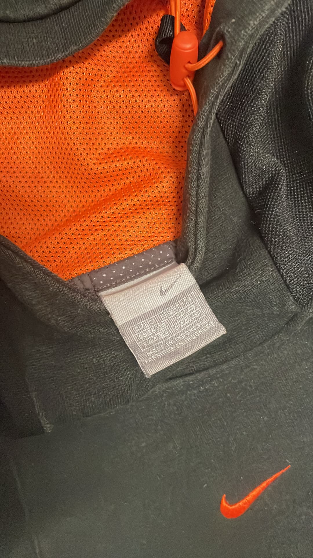 Nike Shox Hoodie Black/Orange — 5