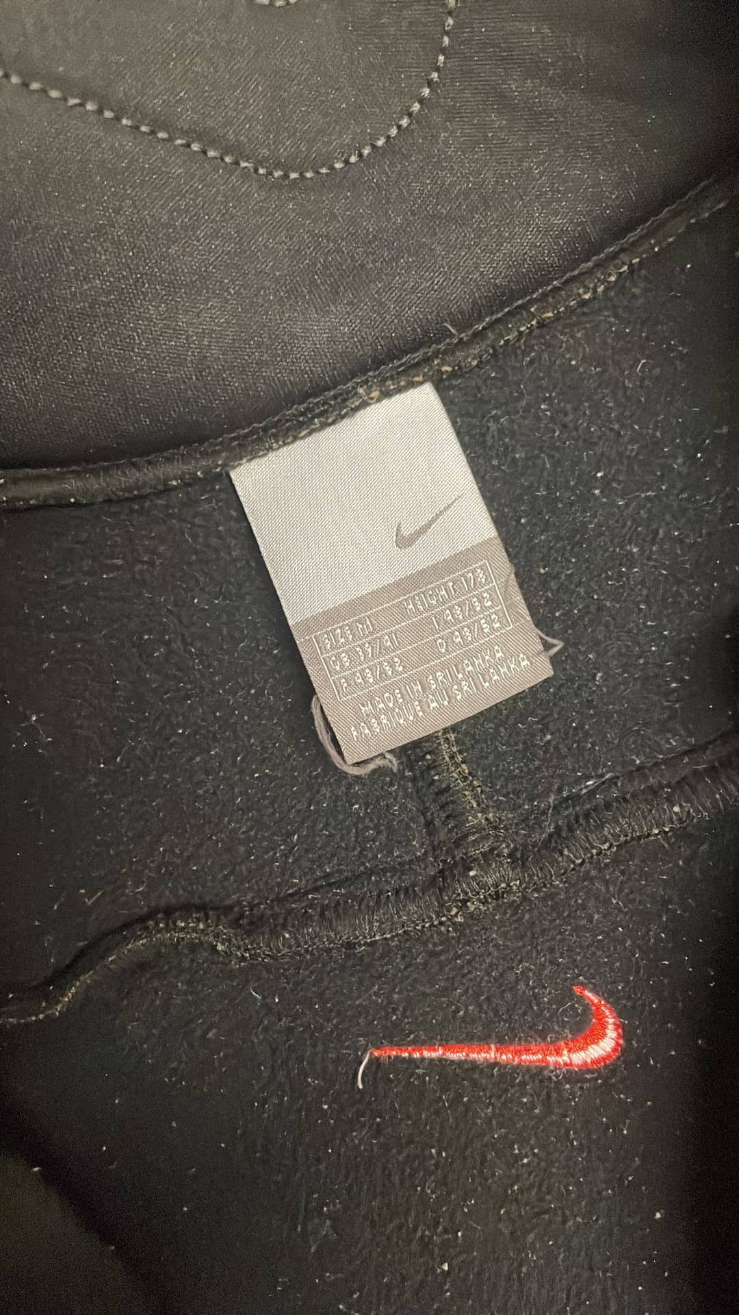 Nike Shox Neoprene-Zip W/O Hood Black/Red — 6