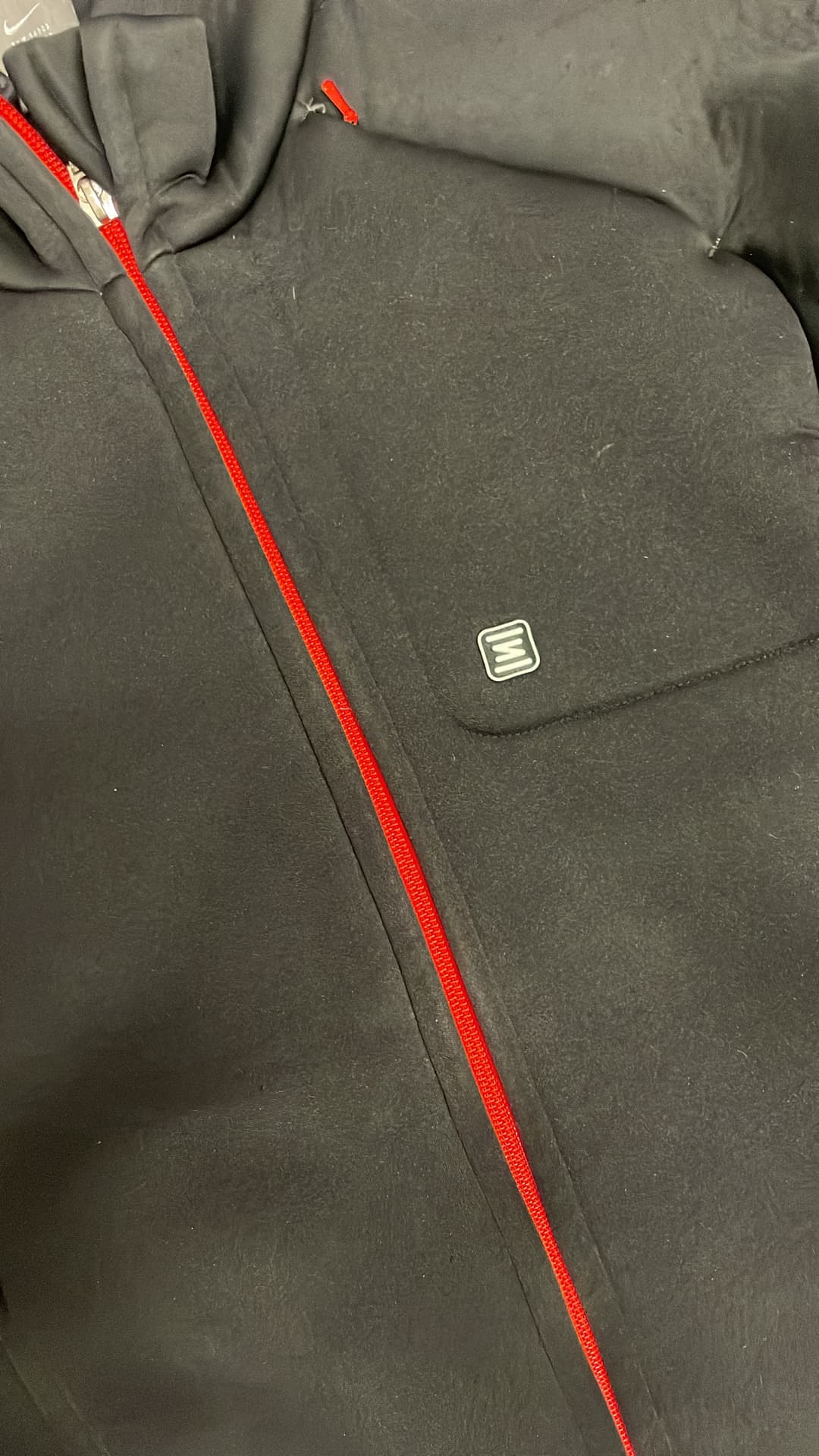 Nike Shox Neoprene-Zip W/O Hood Black/Red — 3