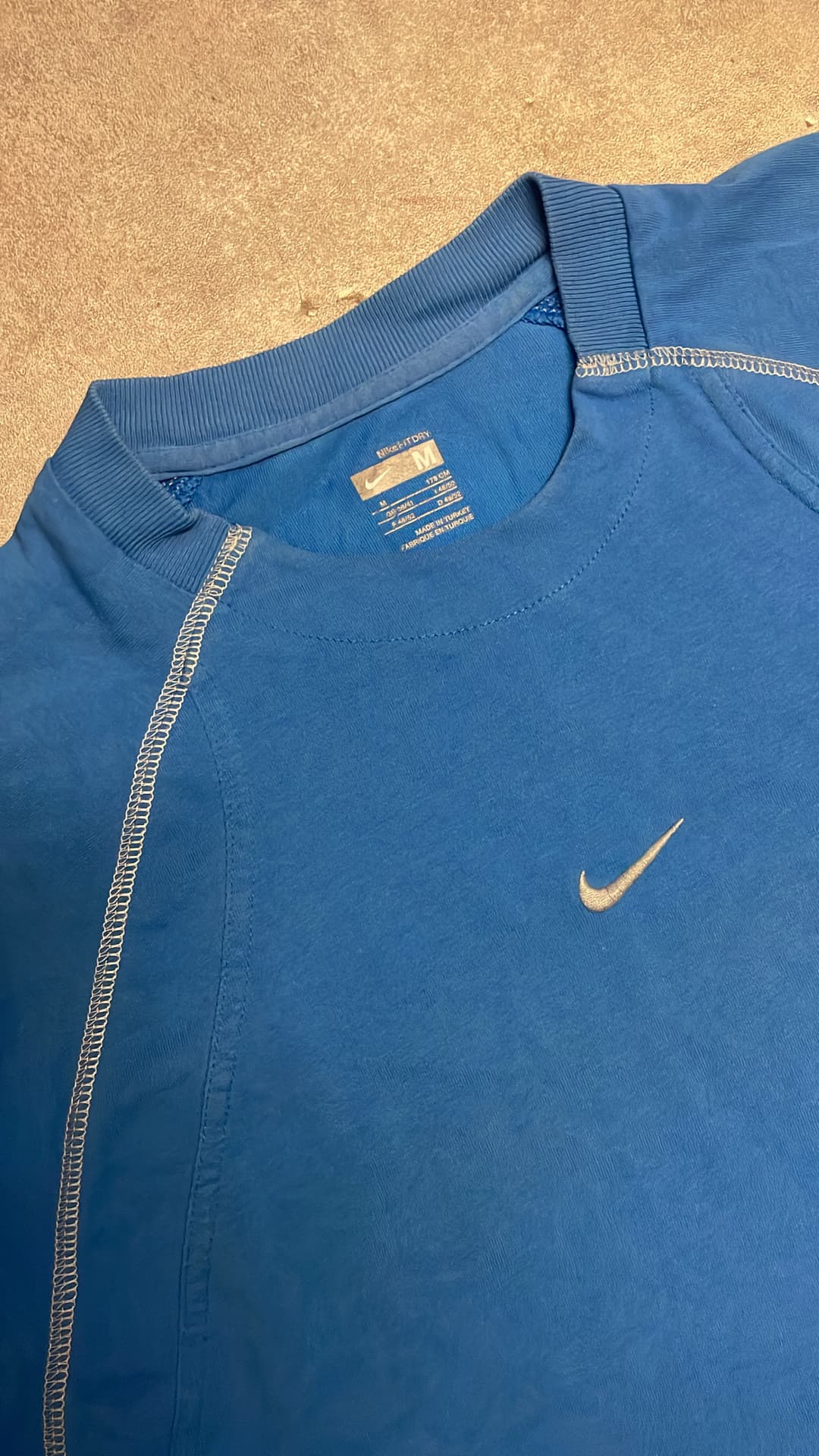 Nike Training T-Shirt Blue — 5