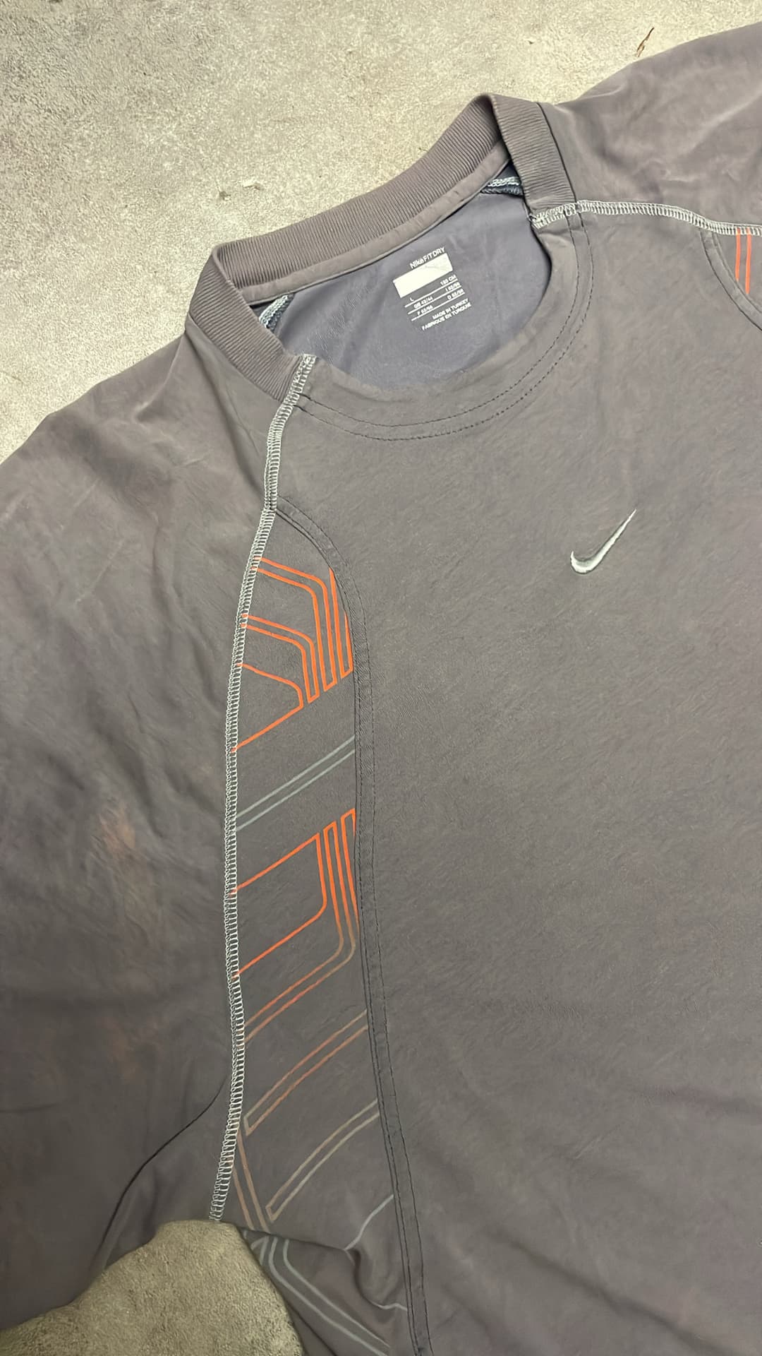 Nike Training T-Shirt Grey — 4