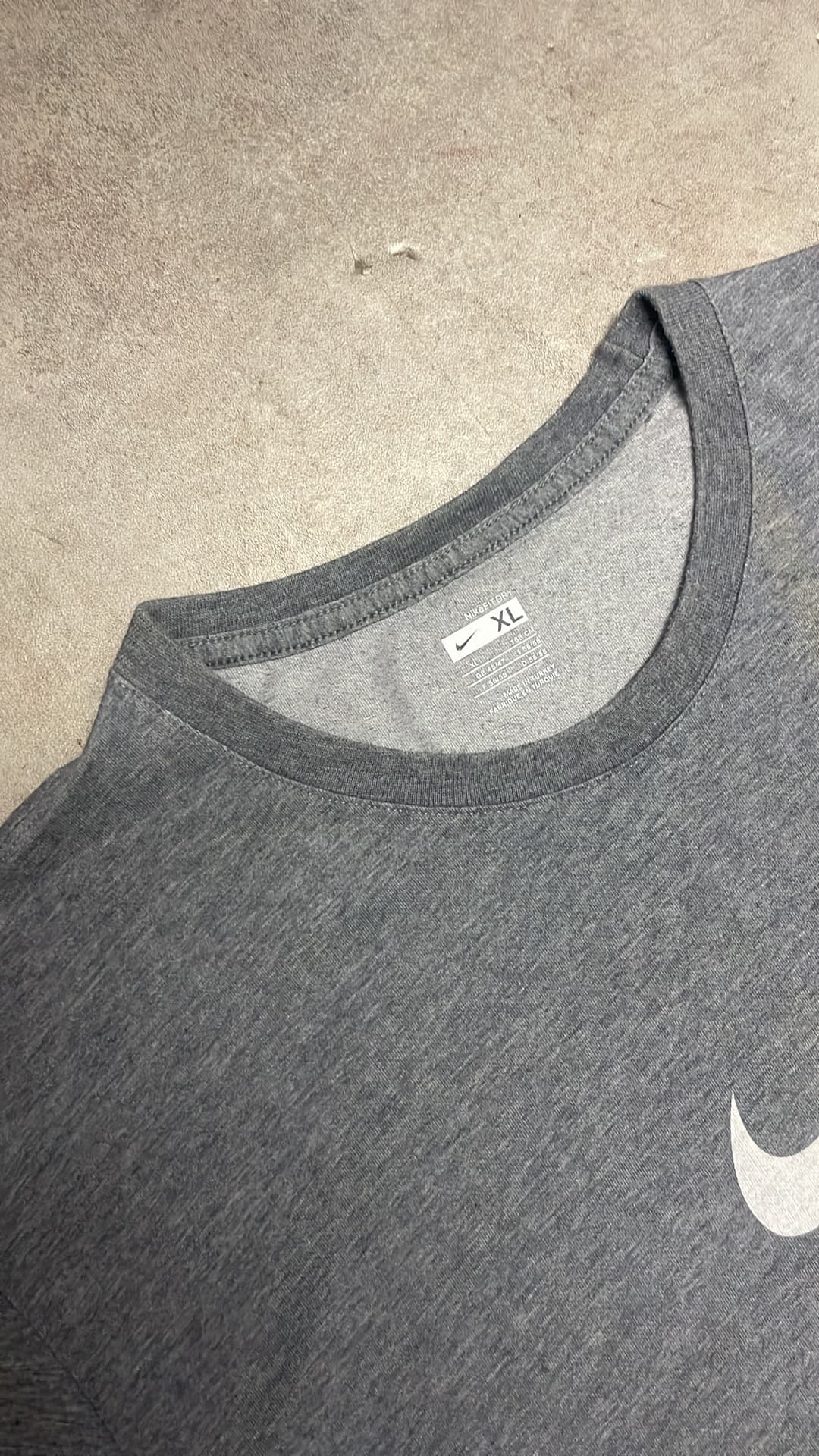 Nike Training t-shirt Grey/Yellow — 6