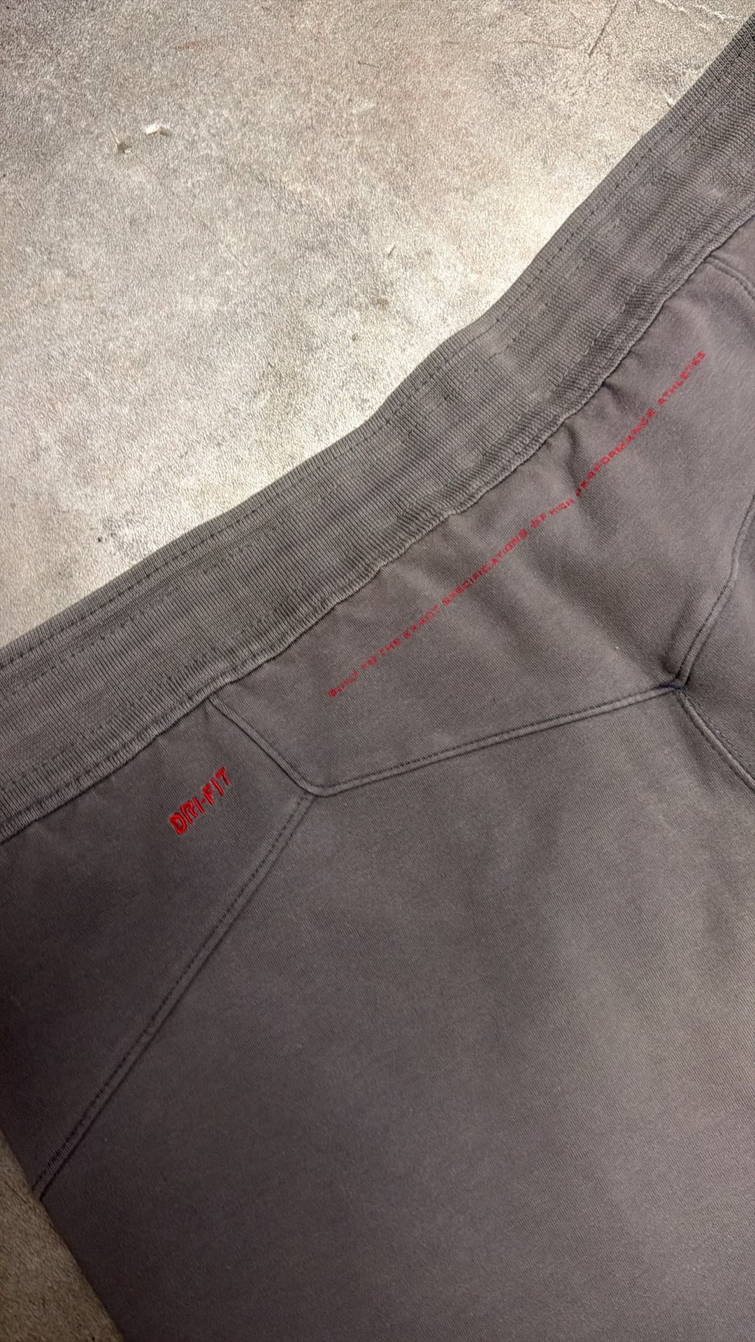 Nike Training Shorts Grey/Red — 2