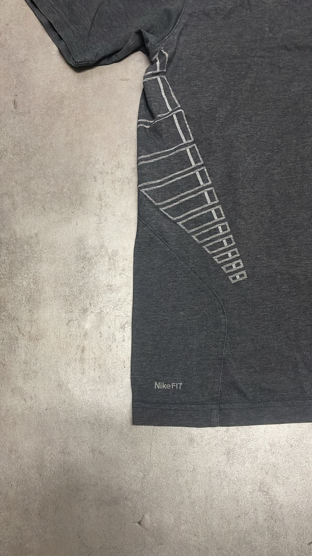 Nike Training T-Shirt Grey — 3