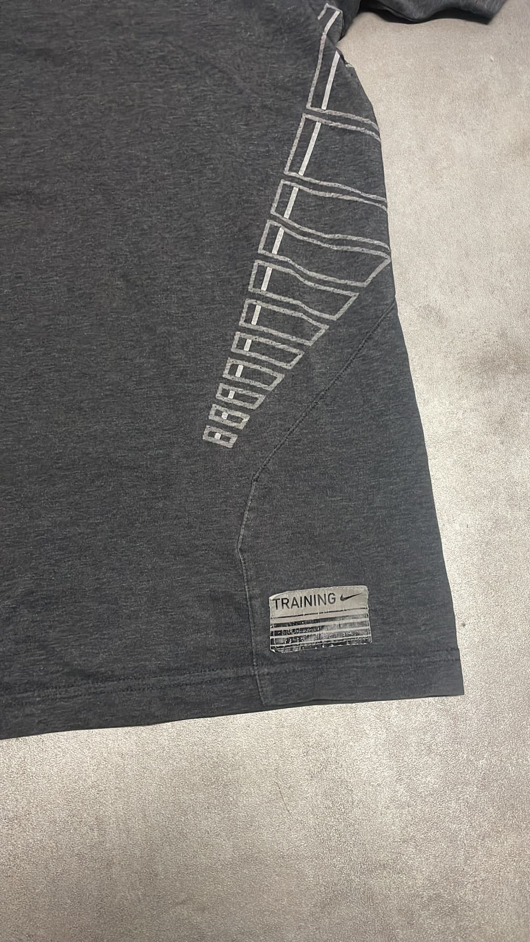 Nike Training T-Shirt Grey — 4