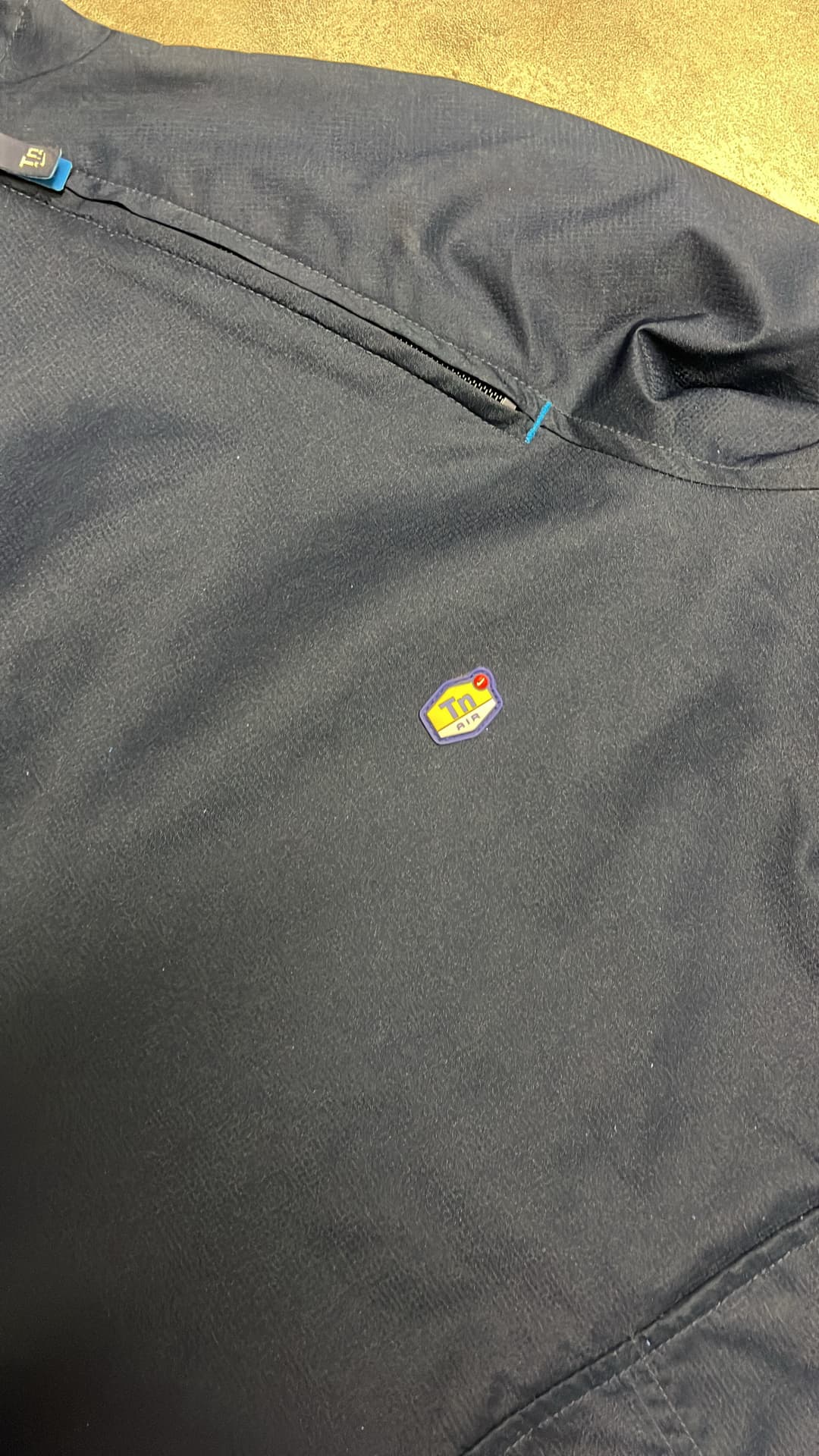 Nike Tn 1/4 Zip Windbreaker Navy/Blue — 3