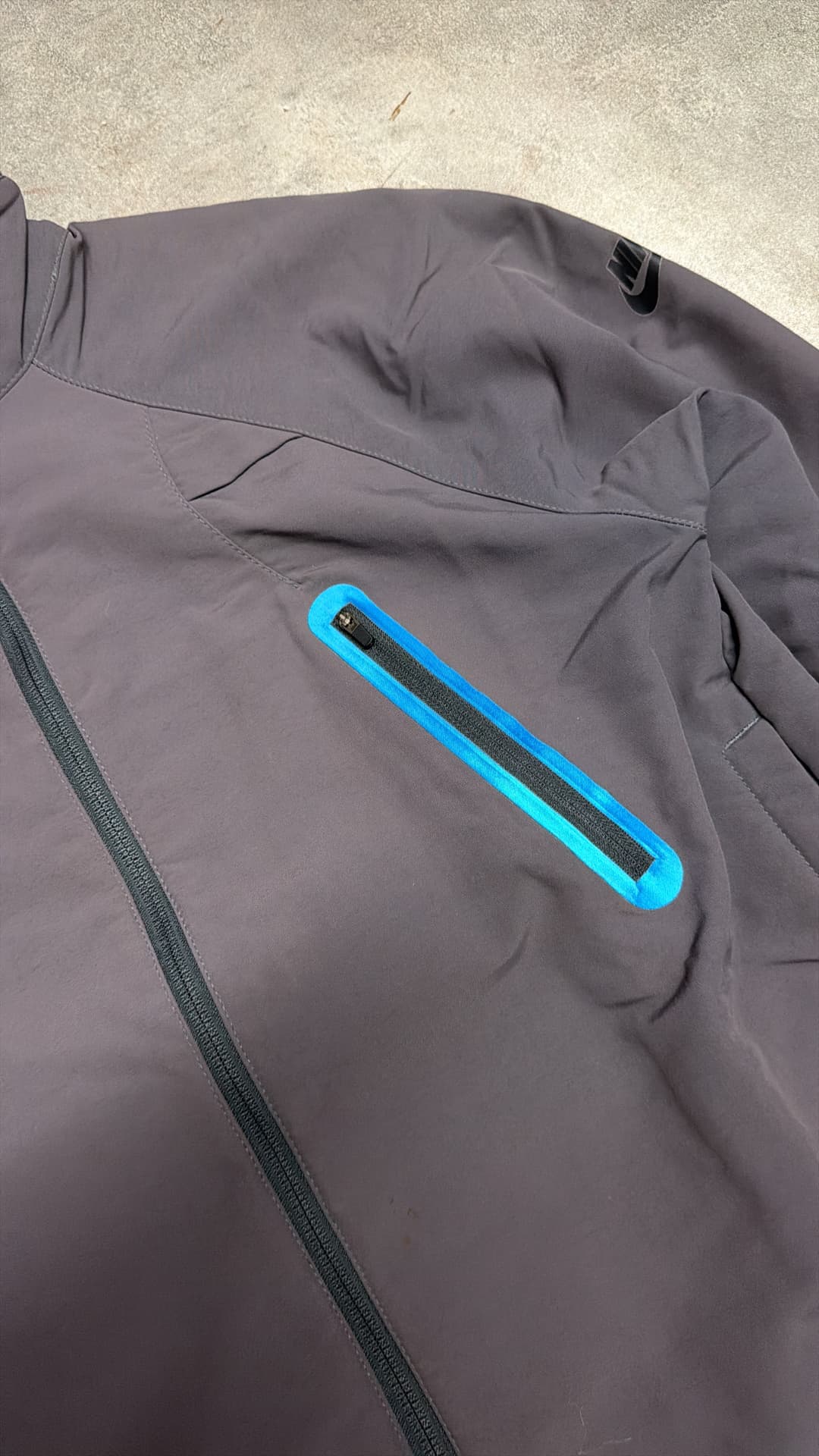 Nike Tn Trackjacket Grey/Blue — 3