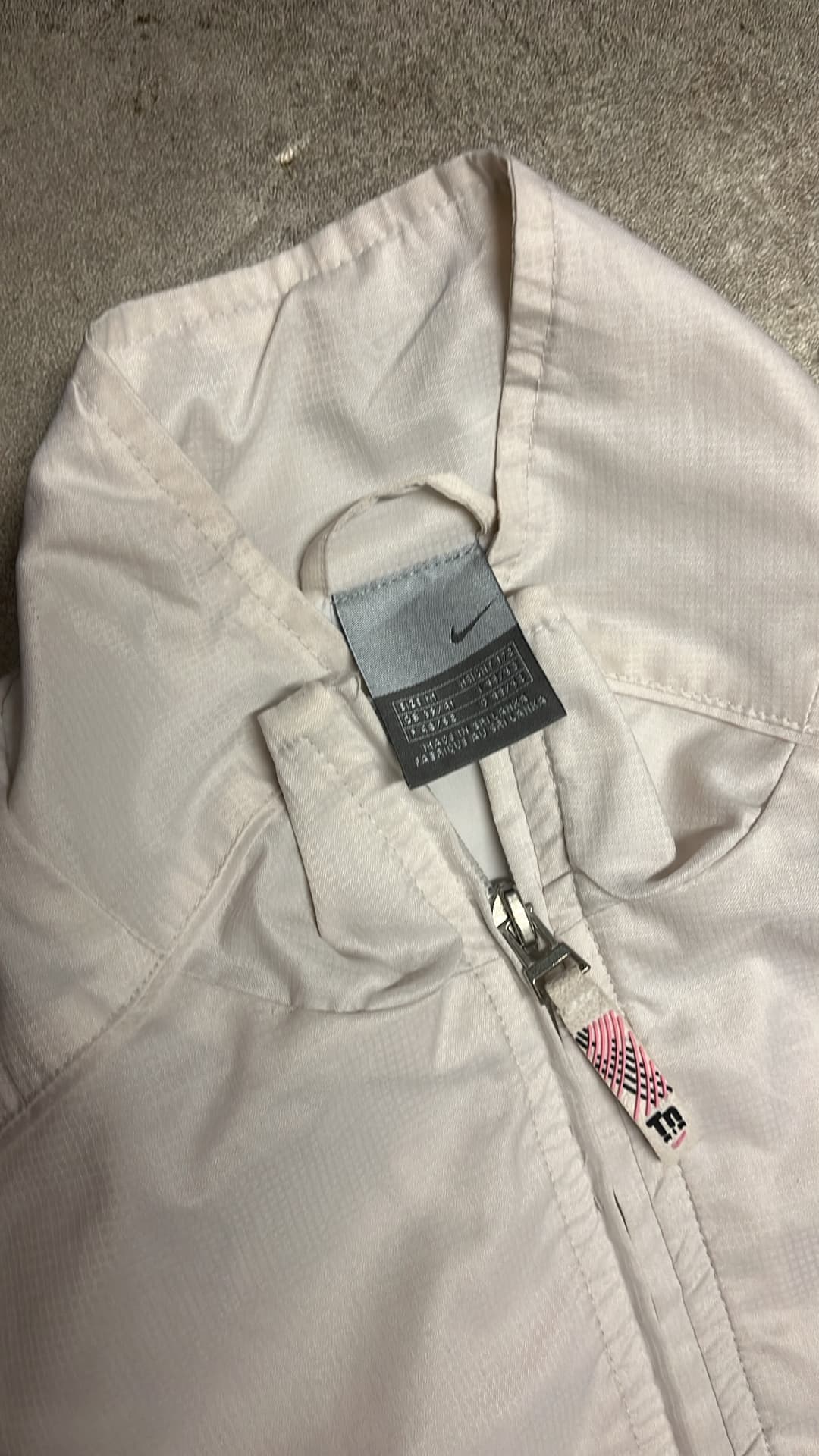 Nike Tn Trackjacket White/Pink — 5