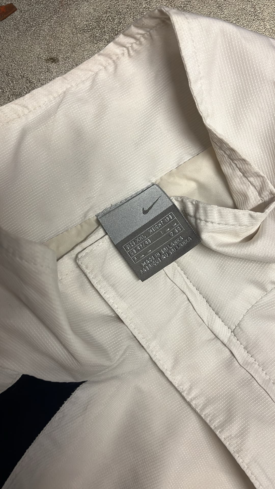Nike Tn Trackjacket White/Navy — 4