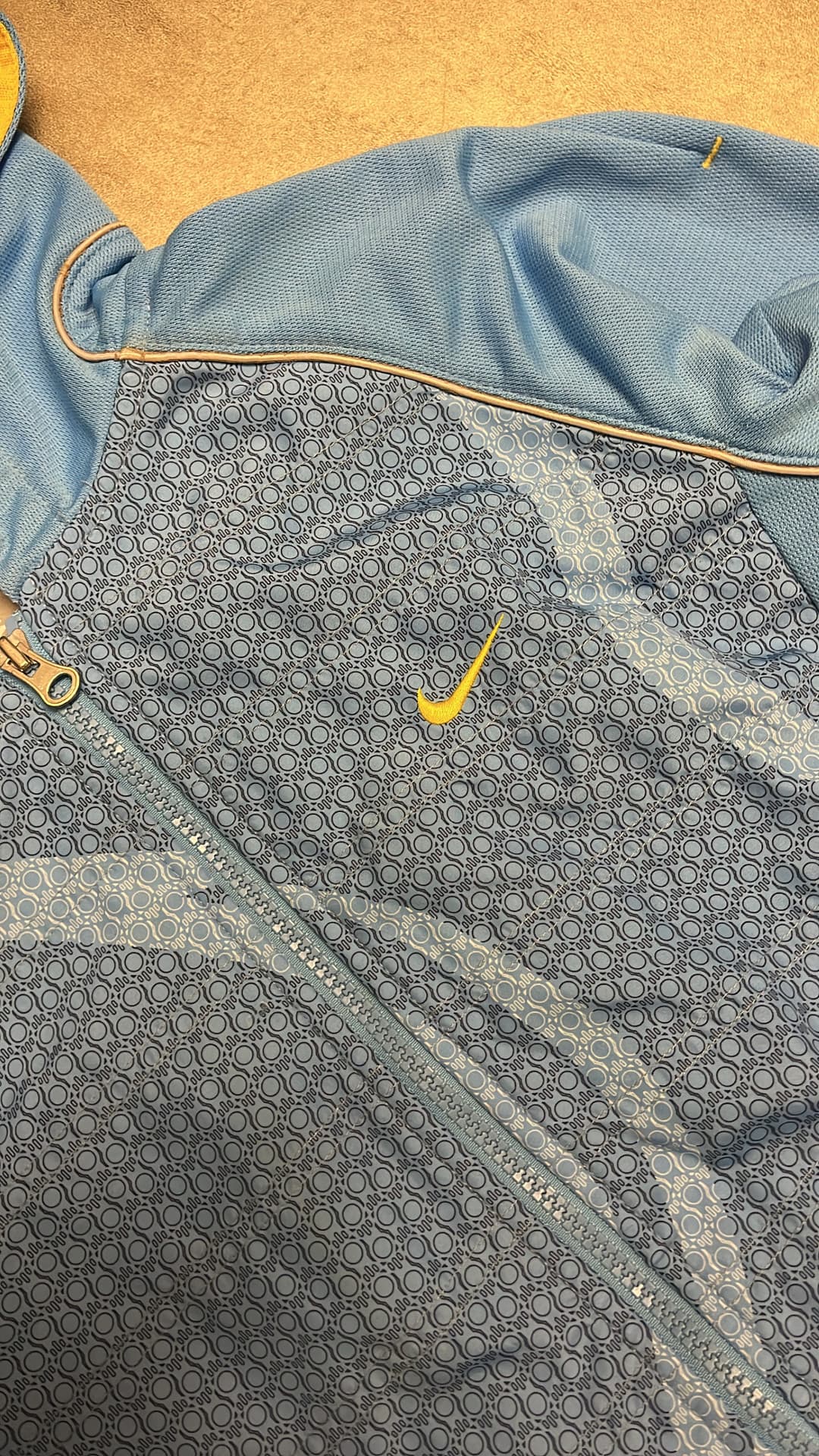 Nike Tn Zip-Up Blue/Yellow — 4
