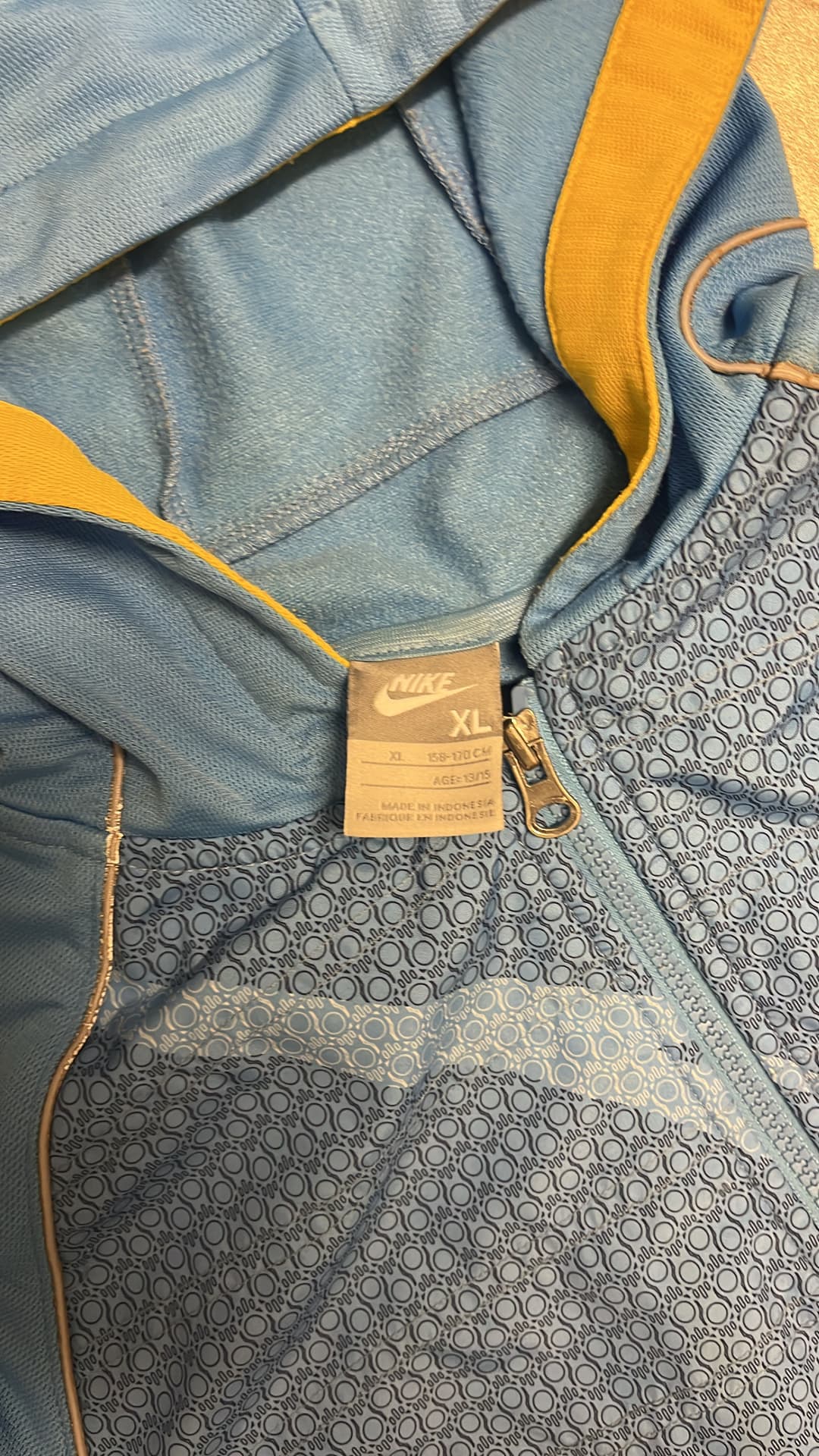 Nike Tn Zip-Up Blue/Yellow — 5