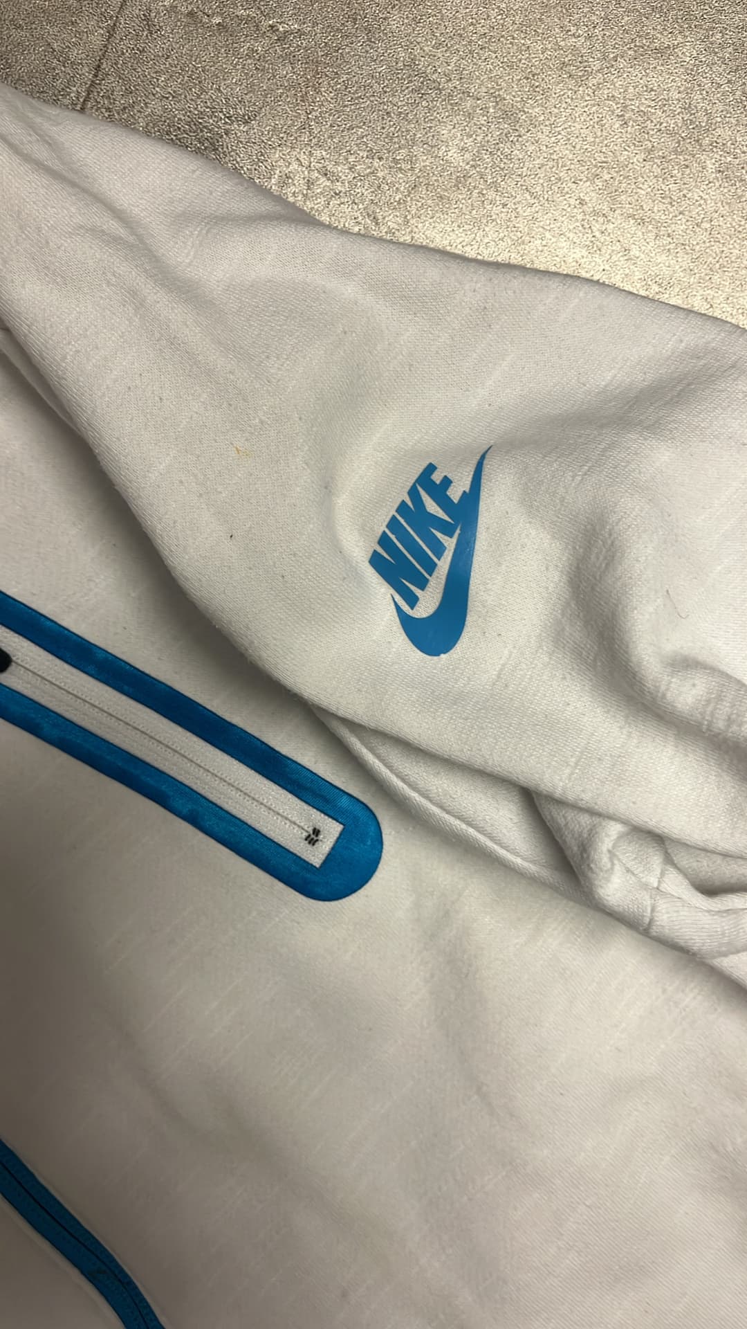 Nike Tn Zip-Up White/Blue — 4