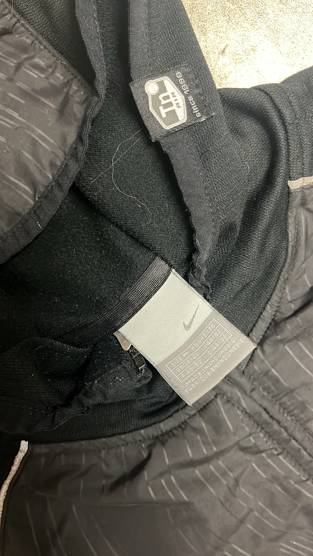 Nike Tn Zip-Up Black/Grey — 6