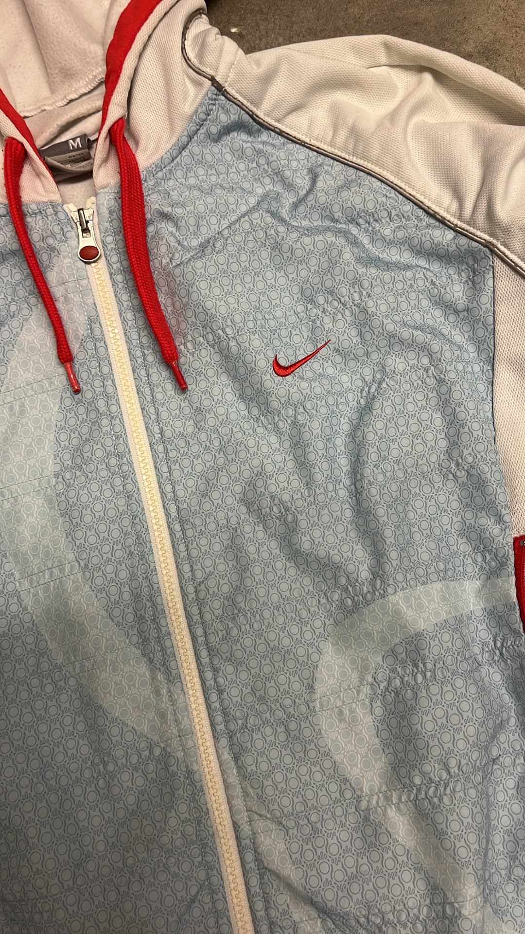Nike Tn Zip-Up White/Blue — 3