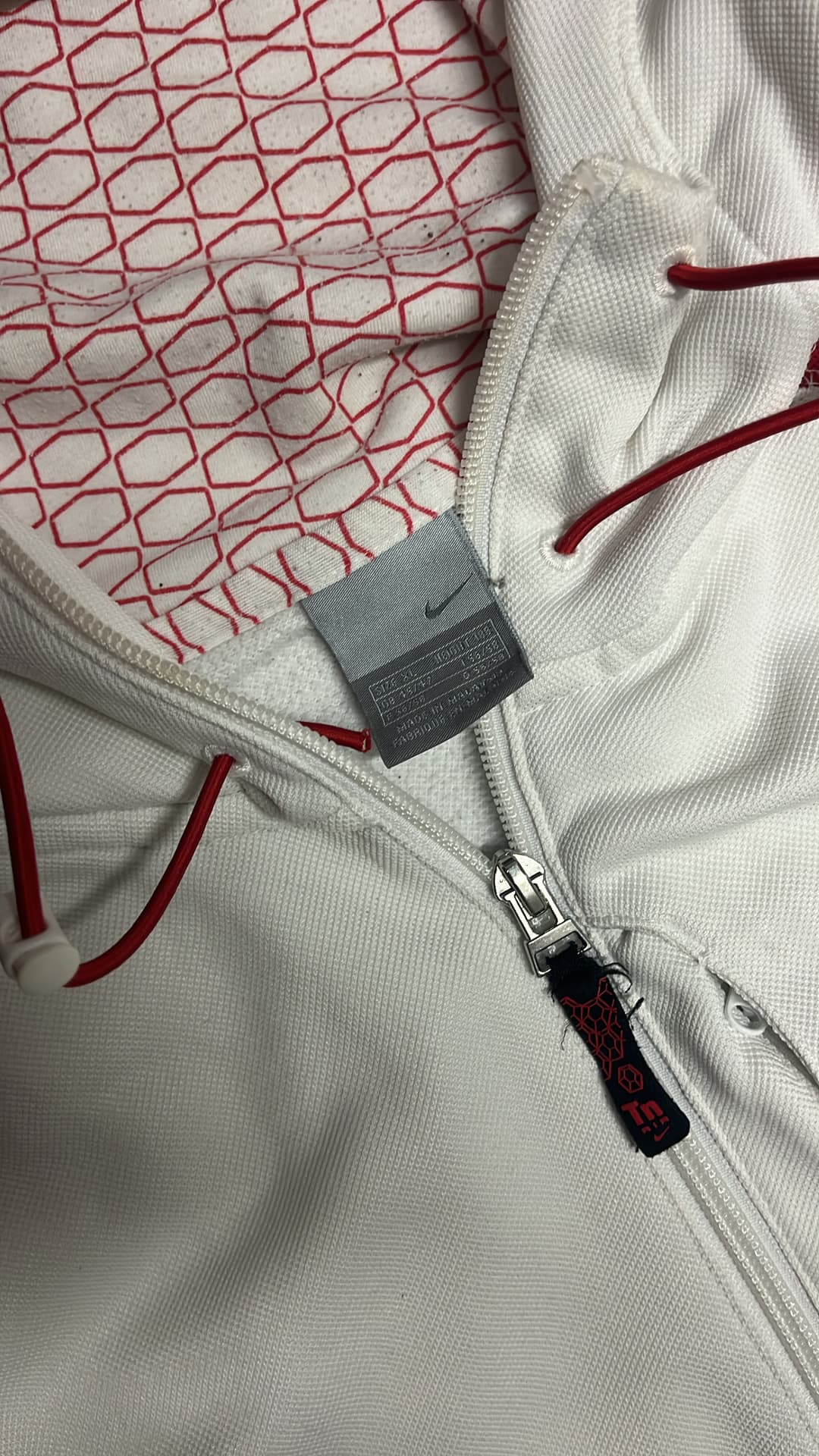 Nike Tn Zip-Up White/Blue — 5