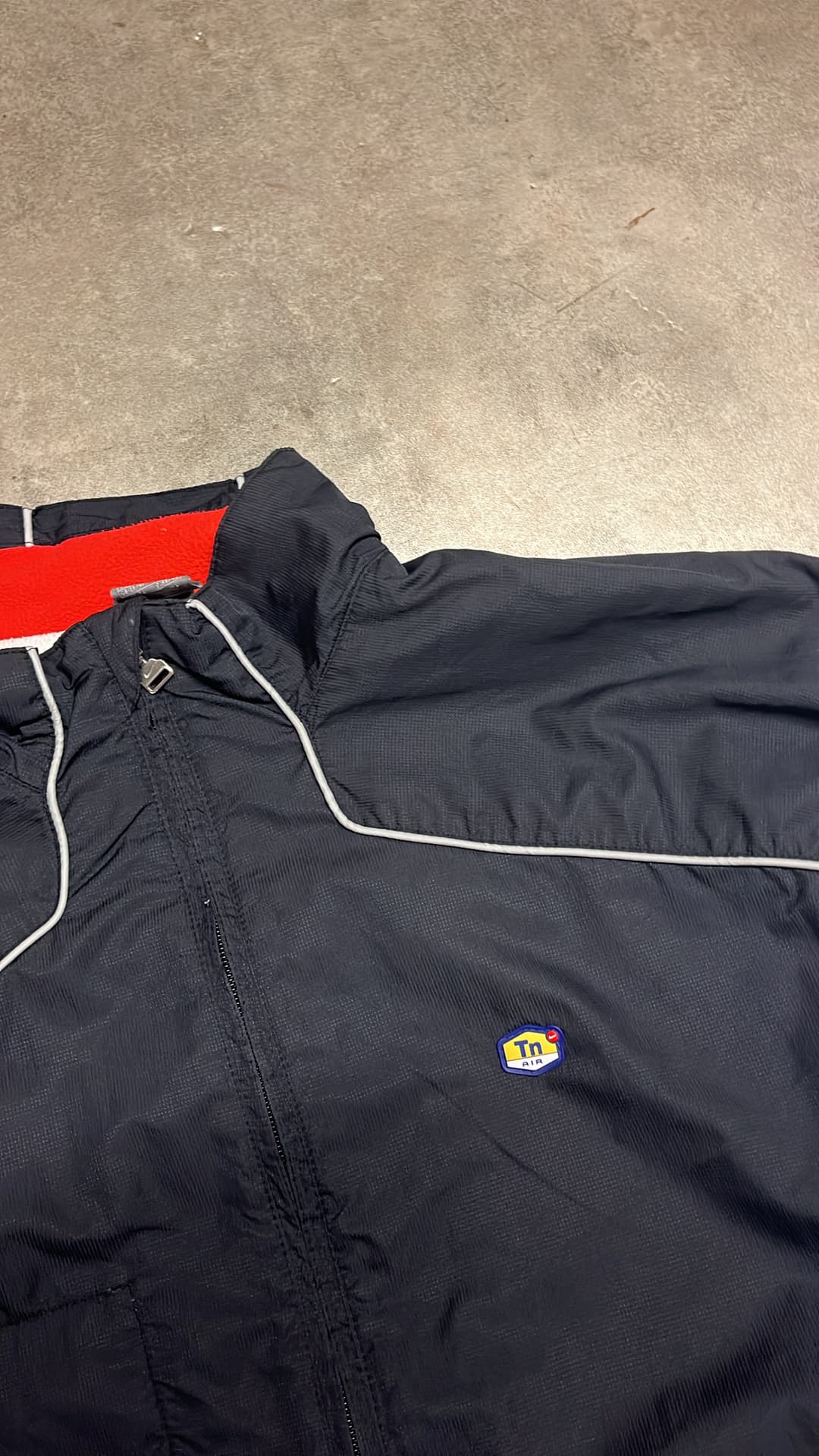 Nike Tn Trackjacket Navy/White — 3