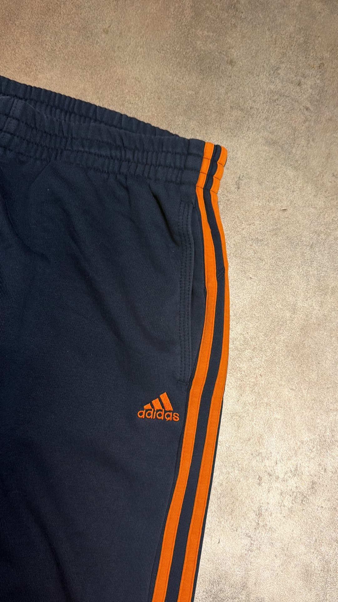 Adidas PE Jogger Navy/Orange — 3
