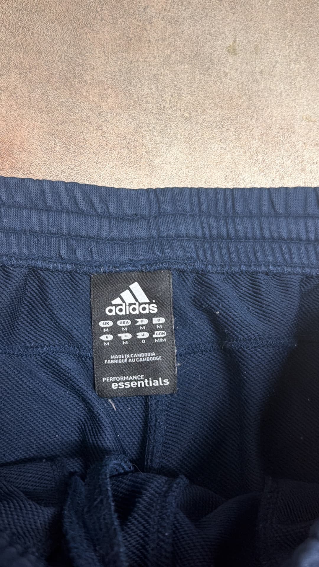 Adidas PE Jogger Navy/Orange — 4