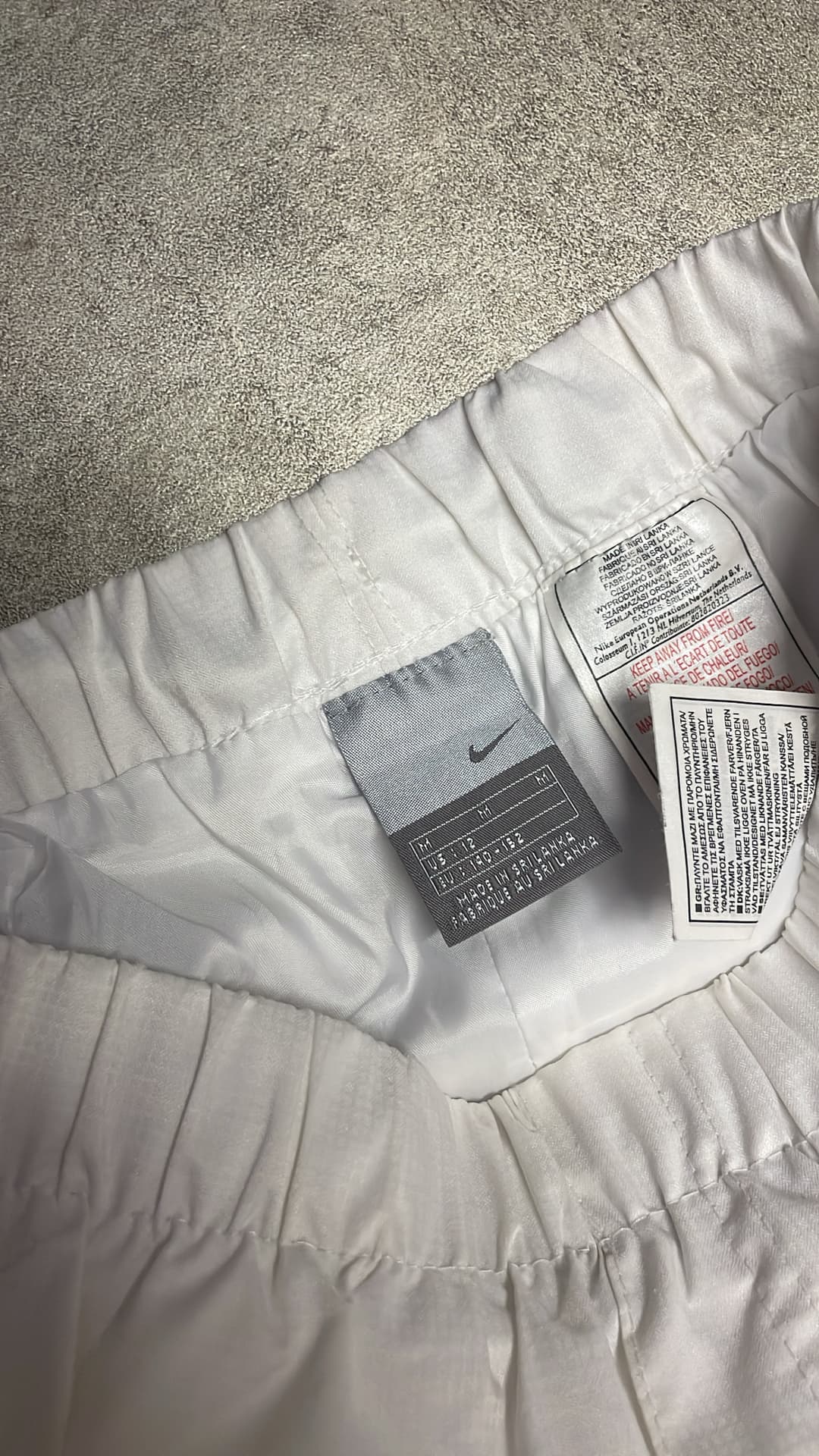 Nike Tn Trackpants White/Light Blue — 6