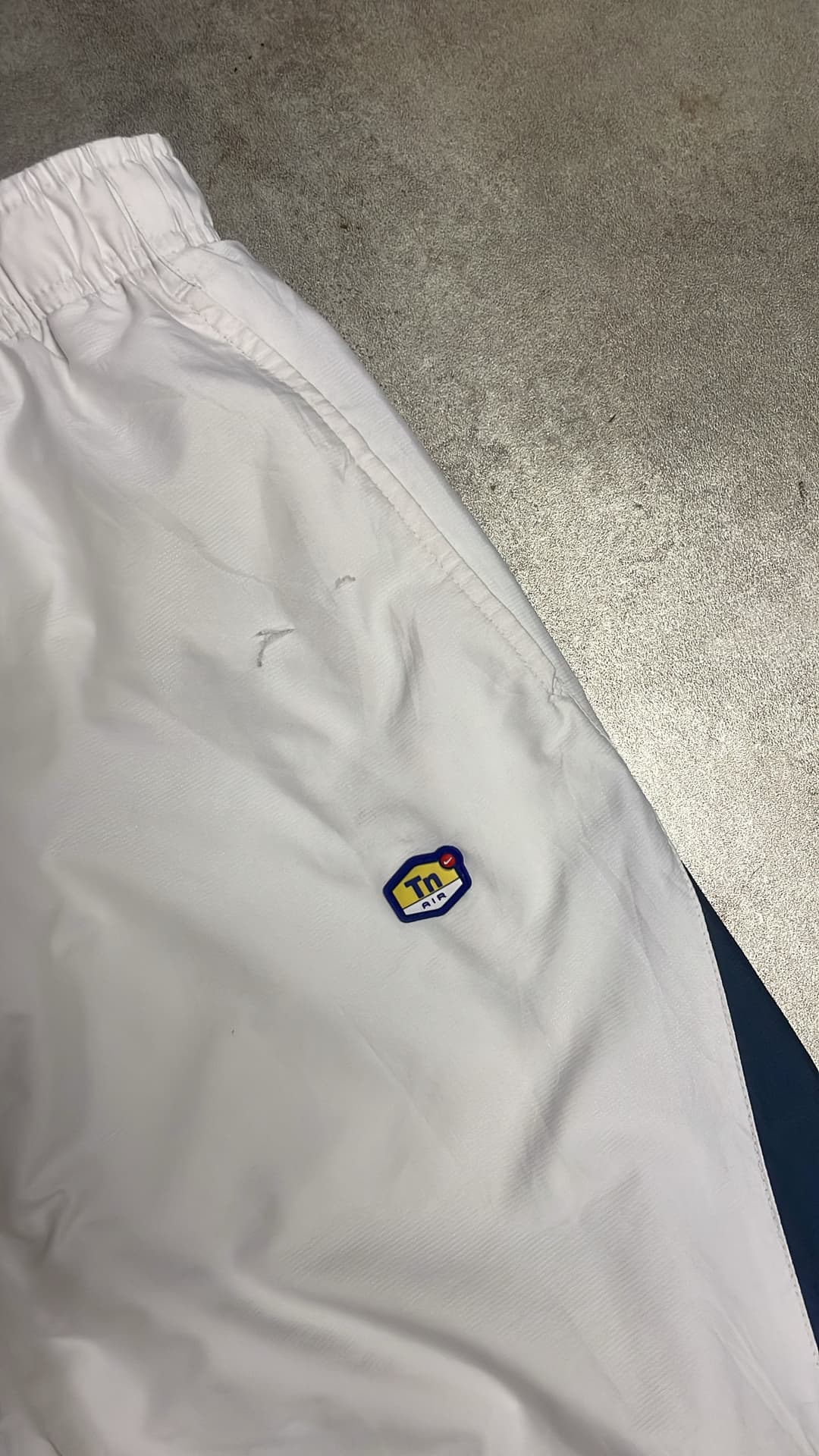 Nike Tn Trackpants White/Navy — 3