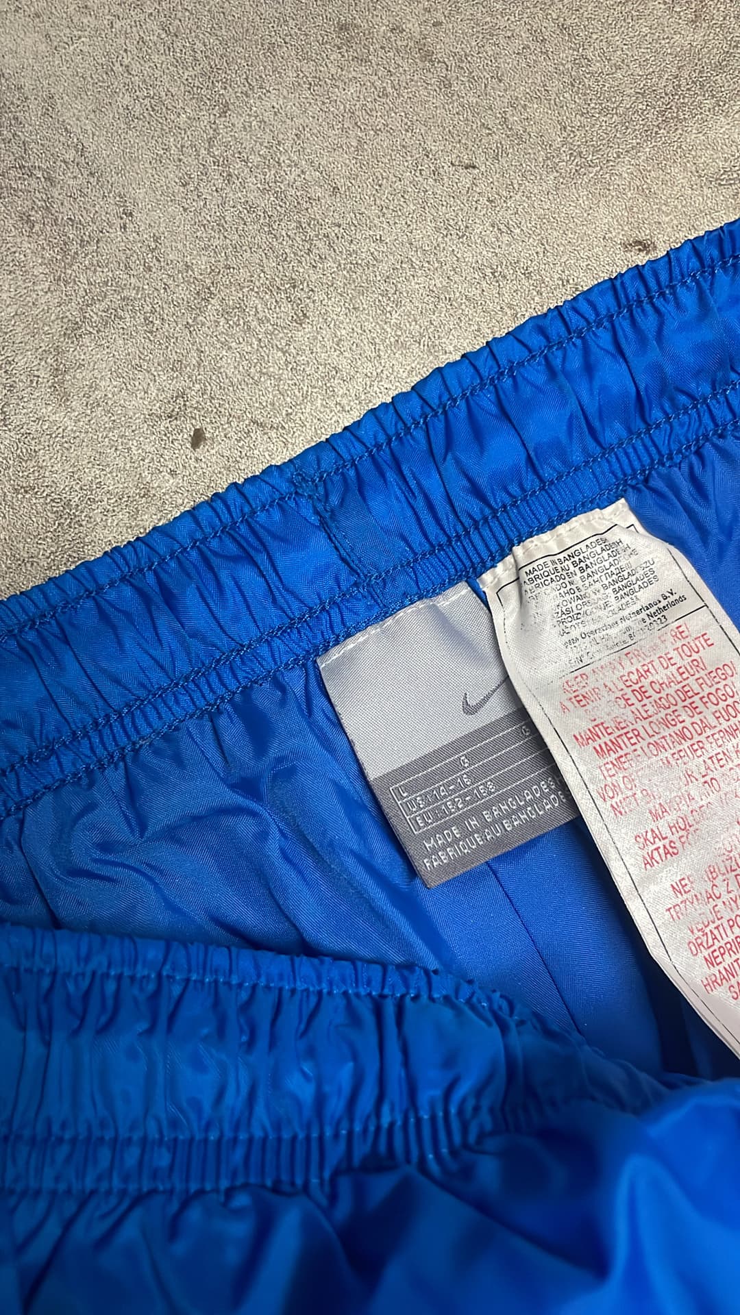Nike Hex Trackpants Blue — 5