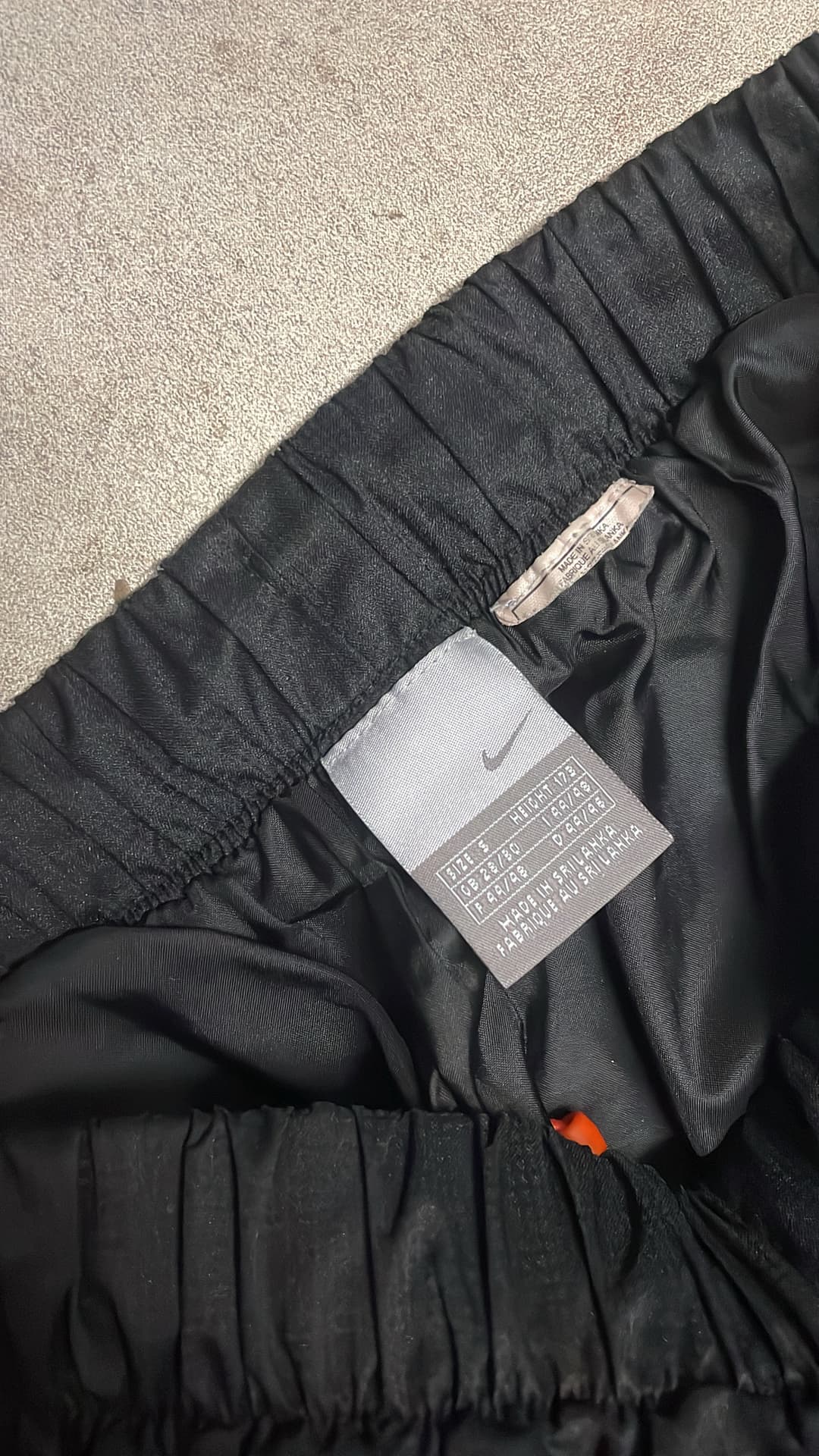 Nike Tn Trackpants Black/Orange — 6