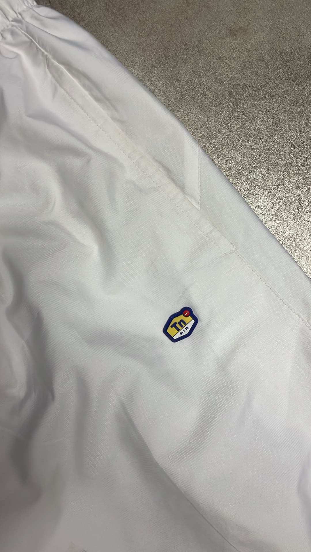 Nike Tn Trackpants White/Blue — 3