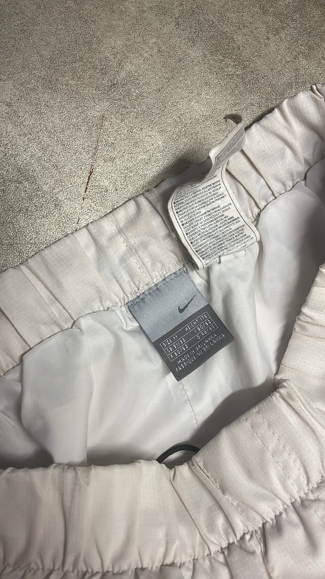 Nike Tn Trackpants White/Blue — 6