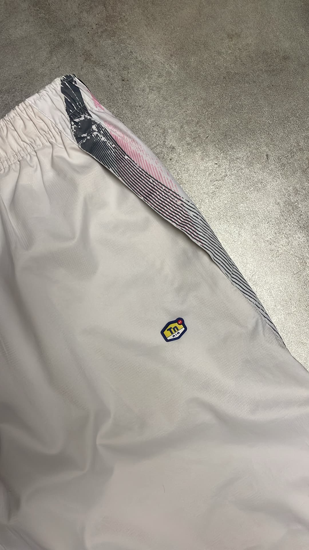 Nike Tn Trackpants White/Rosa — 3
