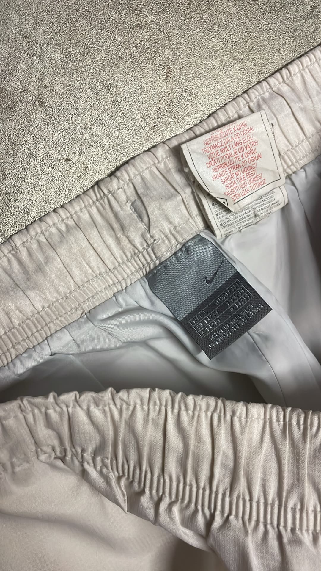 Nike Tn Trackpants White/Rosa — 5