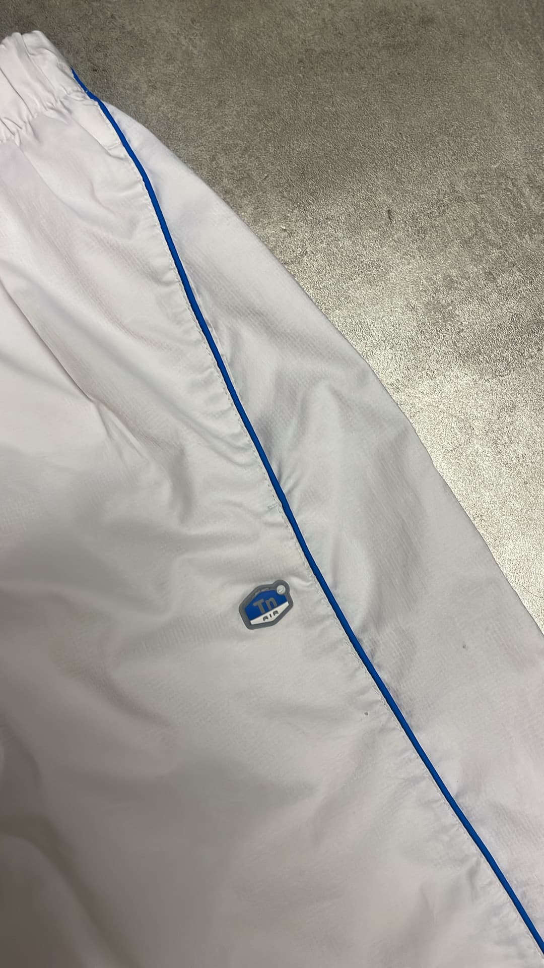 Nike Tn Trackpants White/Blue — 4